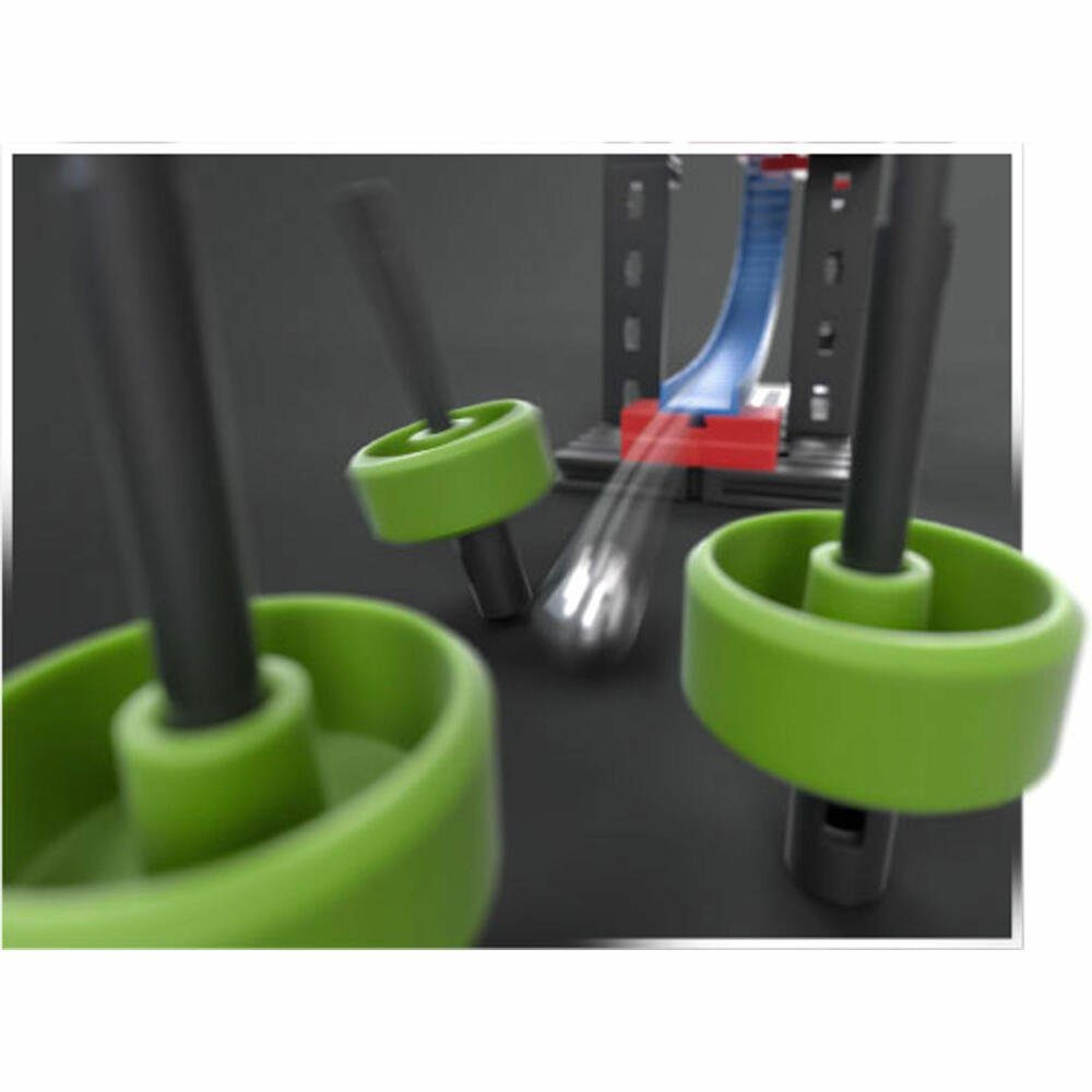 fischertechnik Kugelbahn-Bausatz Advanced Ping Pong Bowling, (114-tlg)