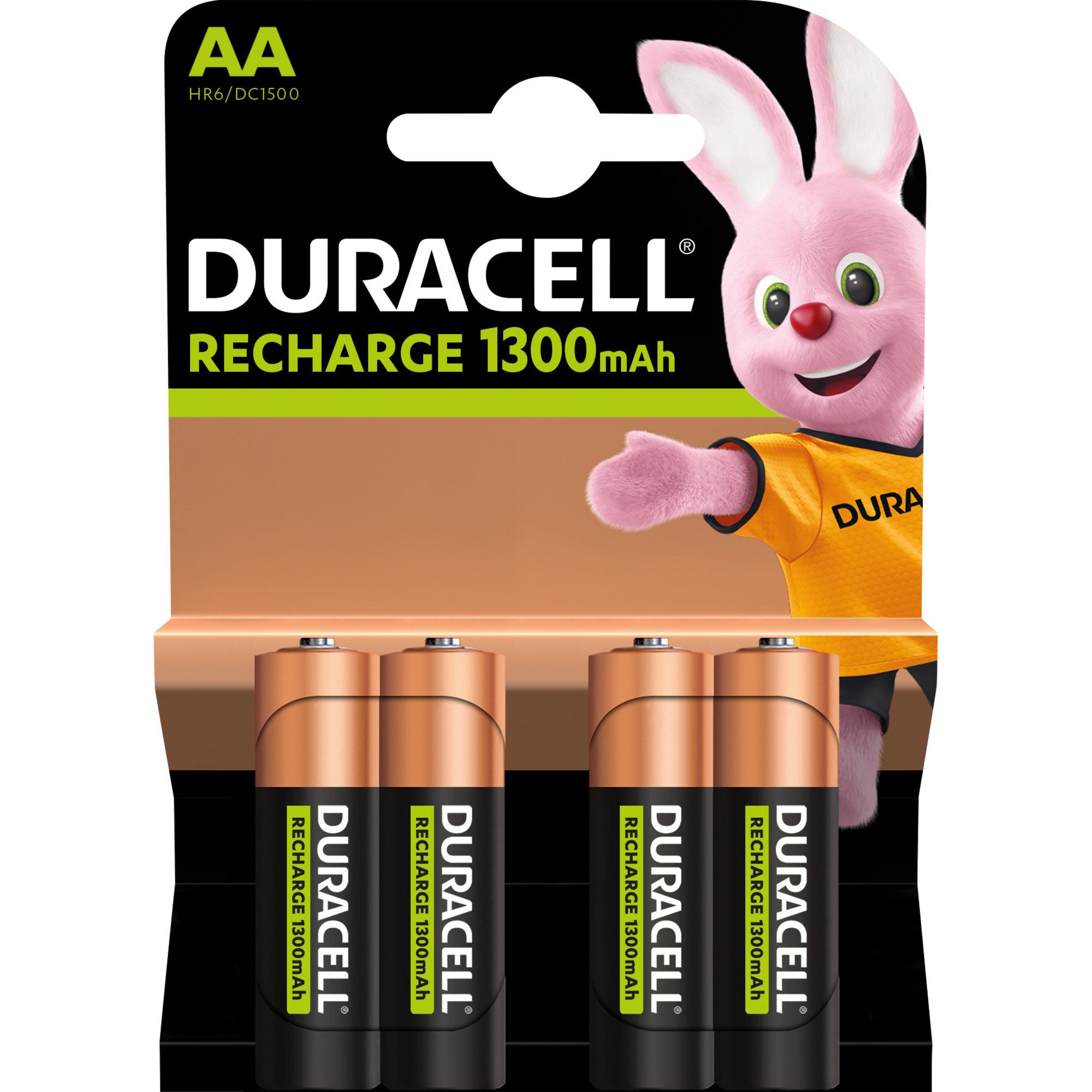 Duracell Duracell Akku NiMH 1,2V / 1.300mAh, Typ AA Akku 1300 mAh (1,2 V V)