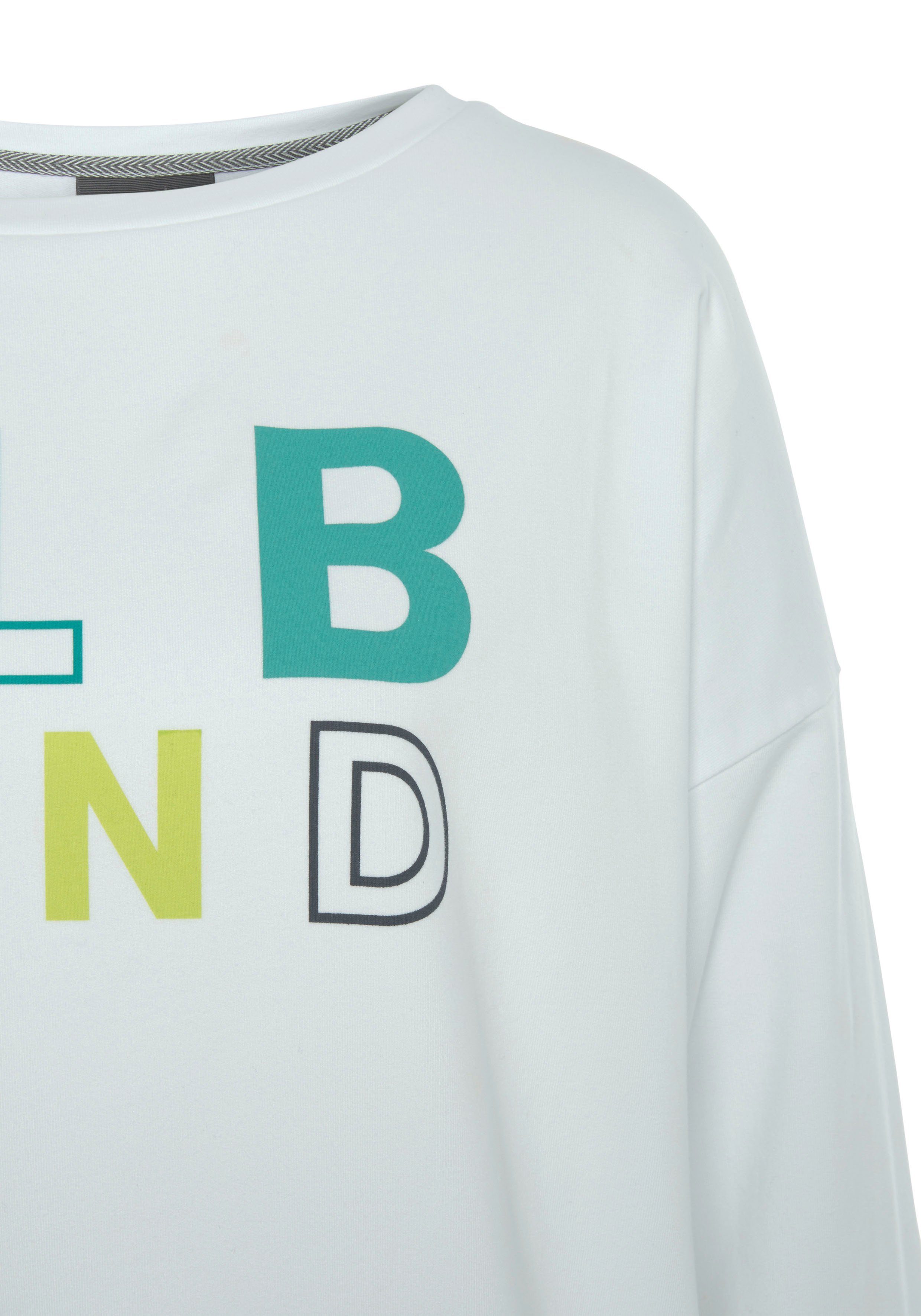 Elbsand Sweatshirt Aliisa mit Logodruck vorne, Basic-Passform, sportlich-casual
