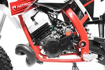 Nitro Motors Dirt-Bike 50cc midi Kinder Dirtbike NRG50 14/12" Crossbike Pocketbike