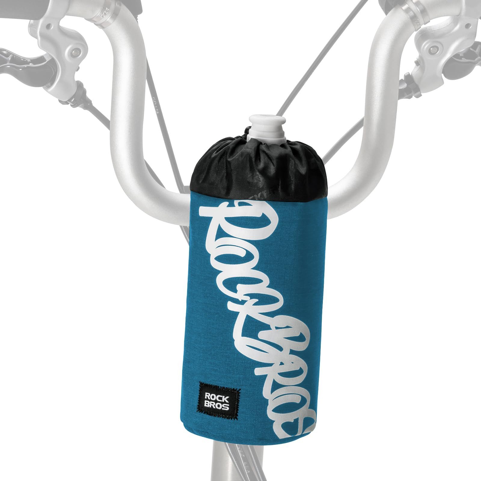 ROCKBROS Fahrradtasche Ohne Schrauben, Pouch Bag Bikepacking, Einfache Montage, 1L Fassungsvermögen, vielseitig einsetzbar