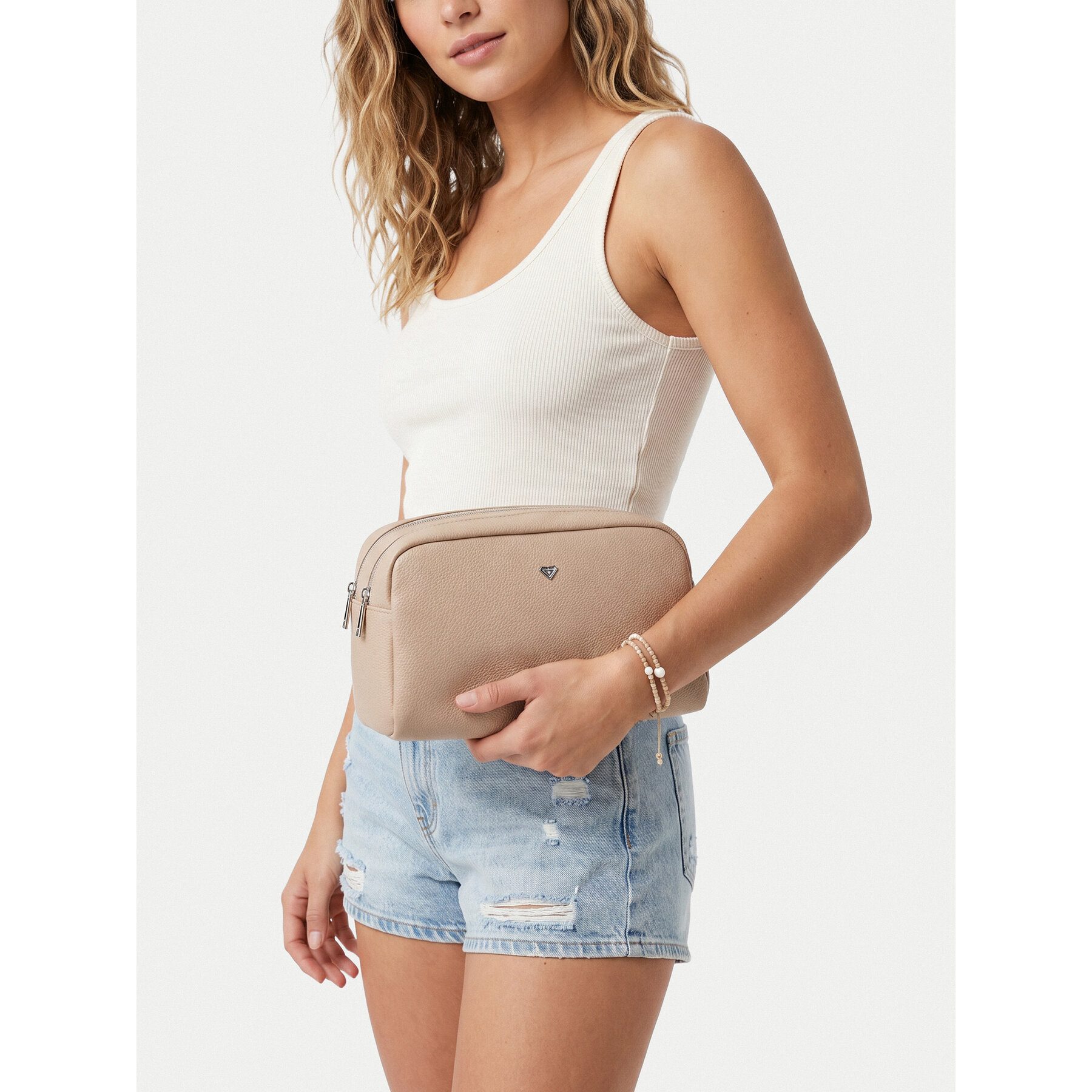Roxy Gürteltasche Roxy Damen Kulturbeutel Beige