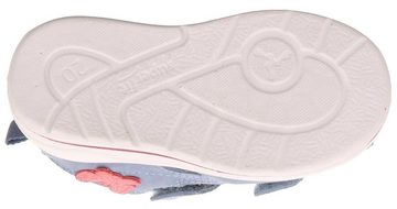 Superfit BOOMERANG WMS: mittel Sandale, Sommerschuh, Klettschuh, Outdoorschuh, mit süßen Blumendetails