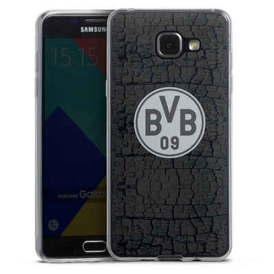 DeinDesign Handyhülle BVB Borussia Dortmund Trikot BVB Trikot Kohle und Stahl, Samsung Galaxy A5 (2016) Slim Case Silikon Hülle Ultra Dünn