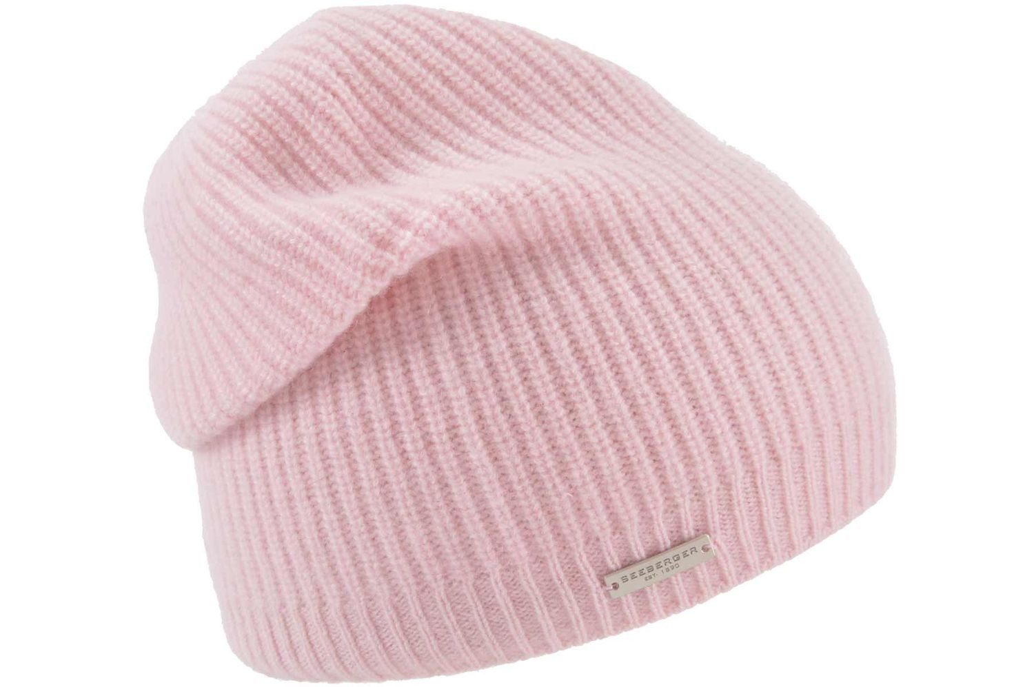 Seeberger Strickmütze Beanie aus 100% Kaschmir günstig online kaufen