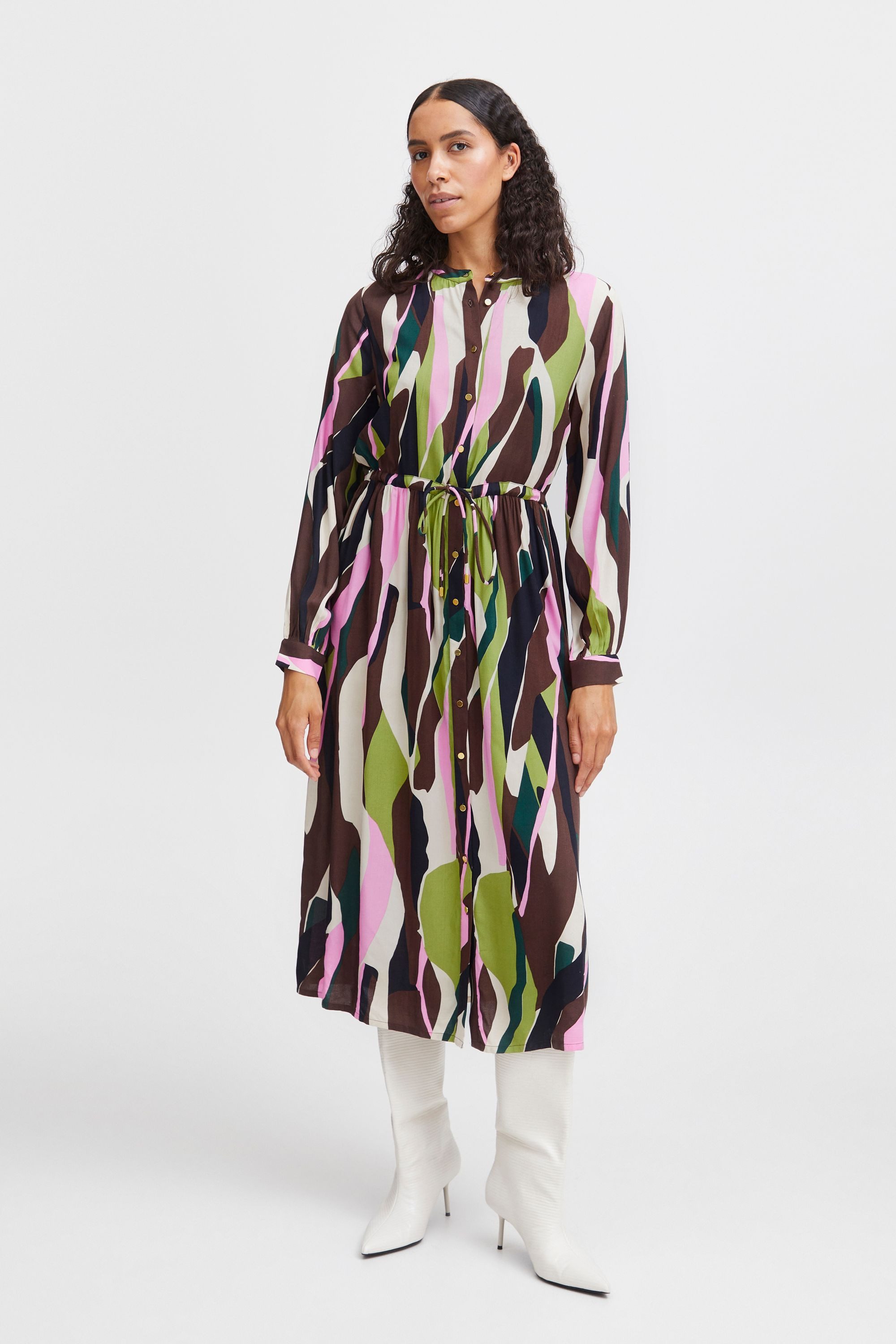 b.young Blusenkleid BYHISIA LONG DRESS - günstig online kaufen