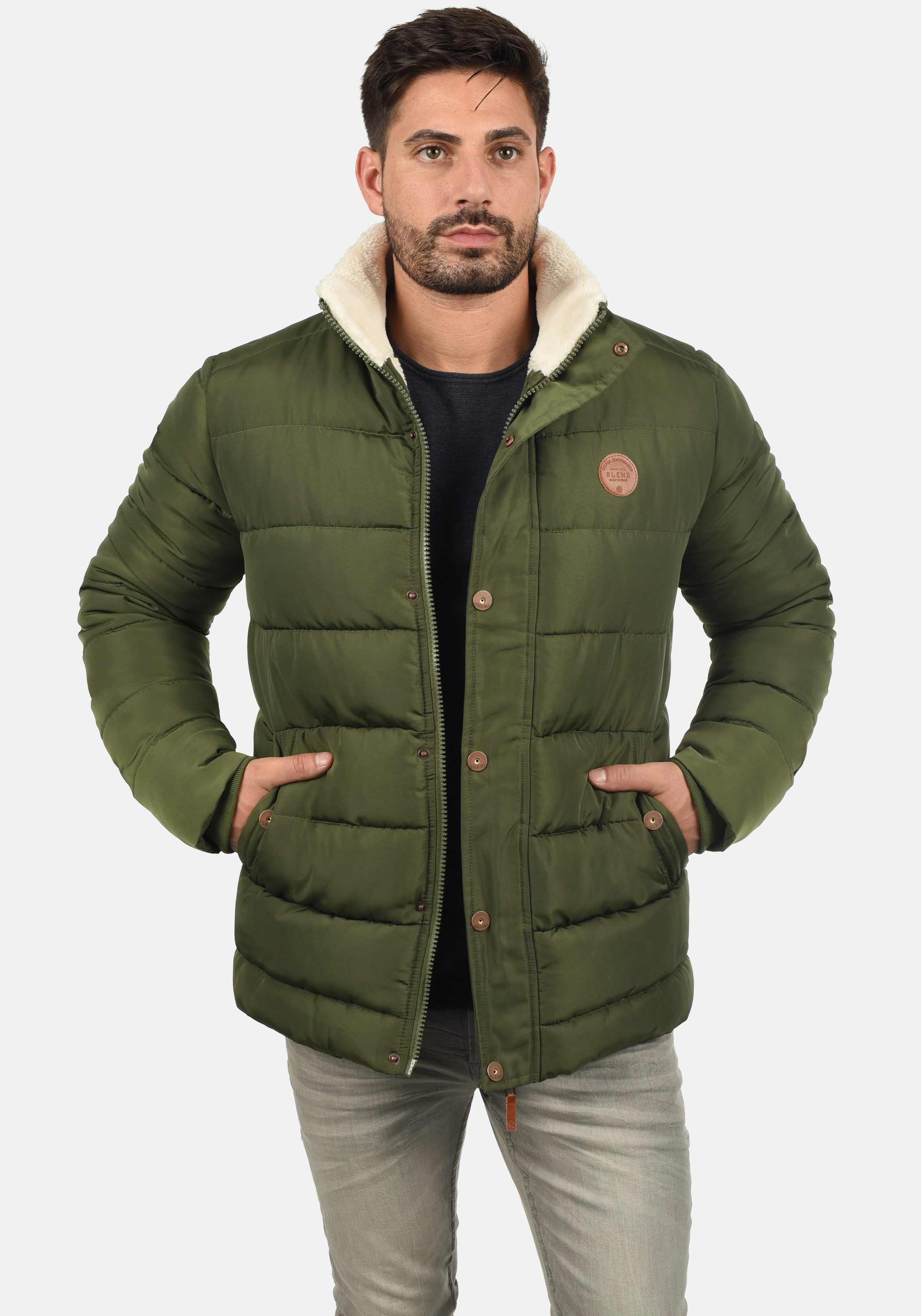 Blend Winterjacke BHFrederic Warme Jacke mit abnehmbarer Kapuze günstig online kaufen