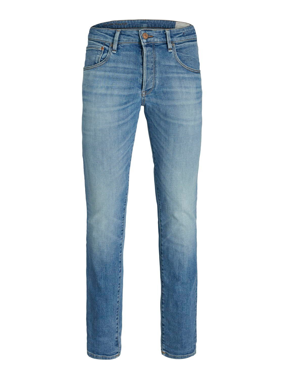 Jack & Jones Slim-fit-Jeans Jack & Jones Herren Jeans-Hose - JjiTim JjDavis günstig online kaufen
