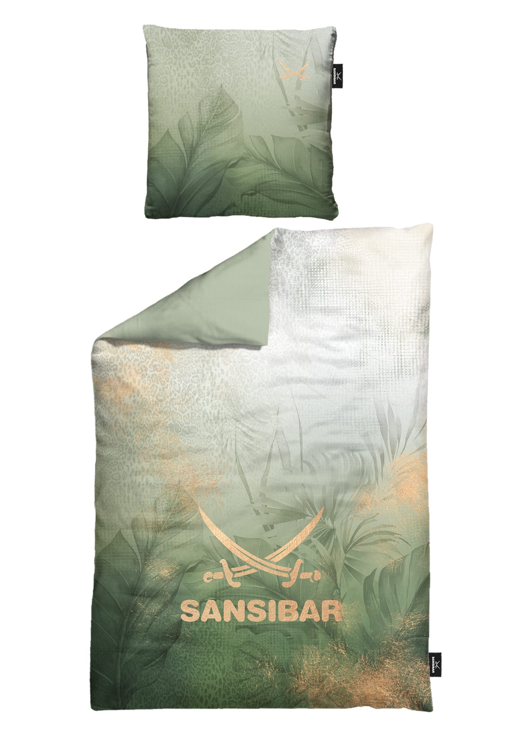 Sansibar Sylt Bettwäsche Sansibar "Jungle", 100% Baumwoll-Satin, exotisches günstig online kaufen