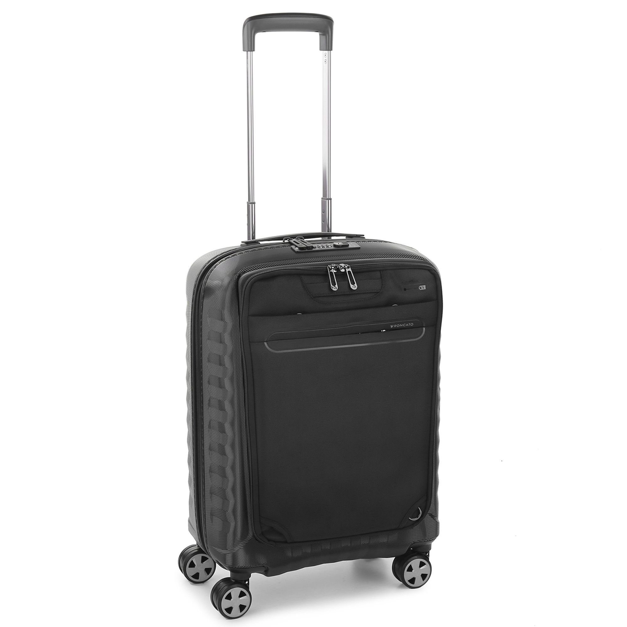 RONCATO Handgepäck-Trolley Rollen, Premium, 4 Polycarbonat Double