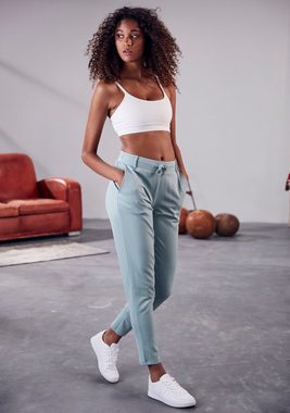 LASCANA Jogger Pants mit elastischem Bund und Gürtelschlaufen, Loungewear