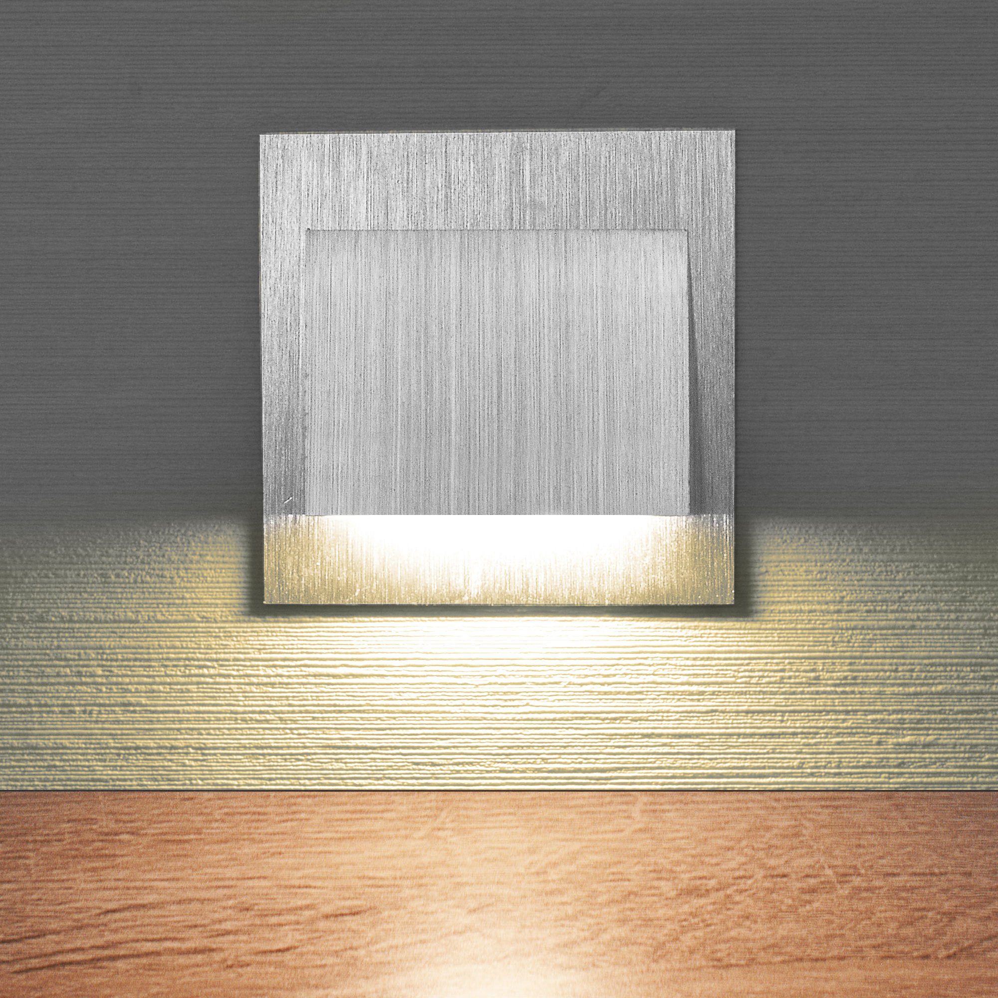 Maxkomfort LED Wandstrahler 6106, LED fest integriert, 3000K, Warmweiß, Treppenbeleuchtung
