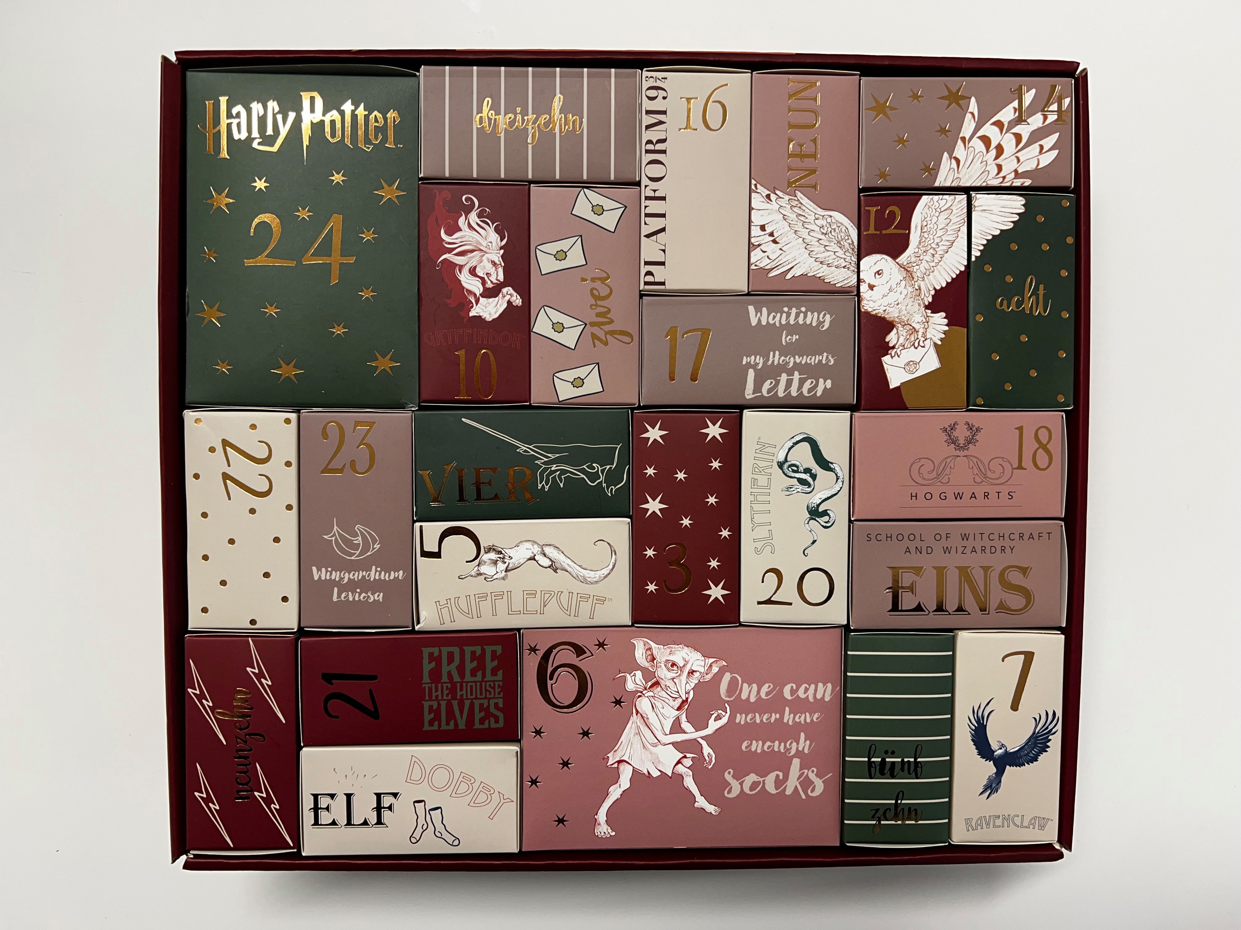 Sockswear Socken Harry Potter Damen Adventskalender mit 24 Paar Socken