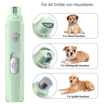 Rutaqian Hundeschermaschine Krallenschleifer für Hunde 2 Geschwindigkeiten, Superleise, Krallenschleifer für Haustiere, Elektrische Krallenschere für Große, Mittelgroße und Kleine Hunde