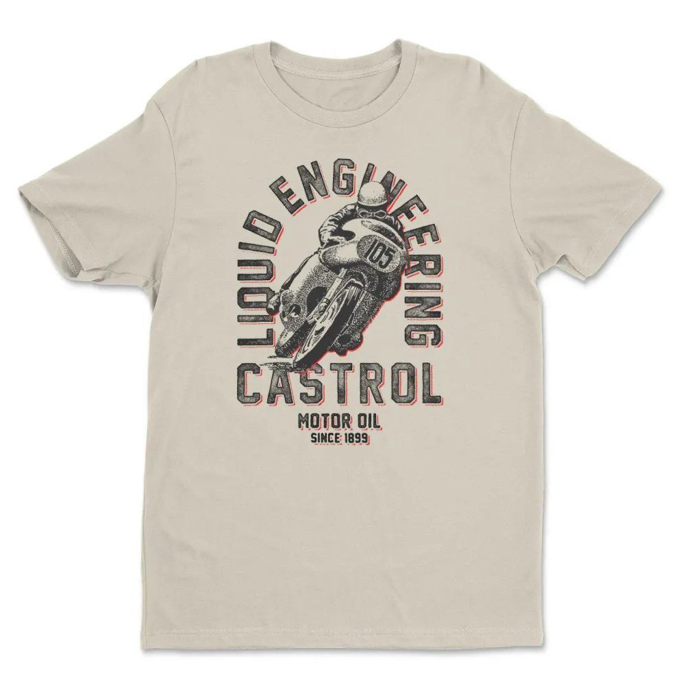 Castrol T-Shirt Bike 1899 Graphic T-Shirt