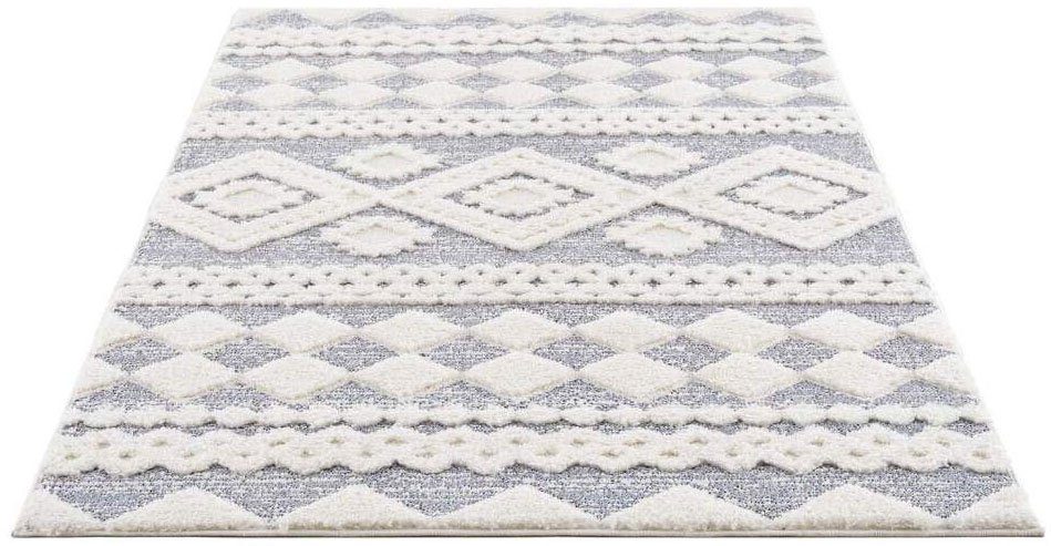 Carpet City Hochflor-Teppich »Focus 3005«, rechteckig, 20 mm Höhe, Läufer, günstig online kaufen