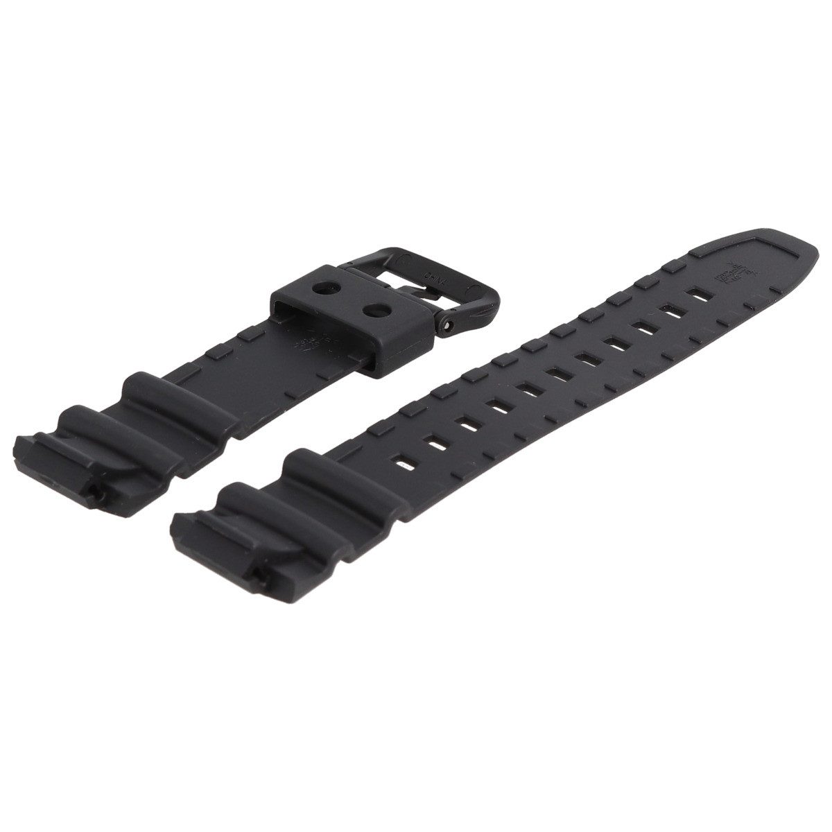 Original Casio Ersatzarmband 26 Mm – Kunststoff, Schwarz, Für WVA-M640/650 Modelle