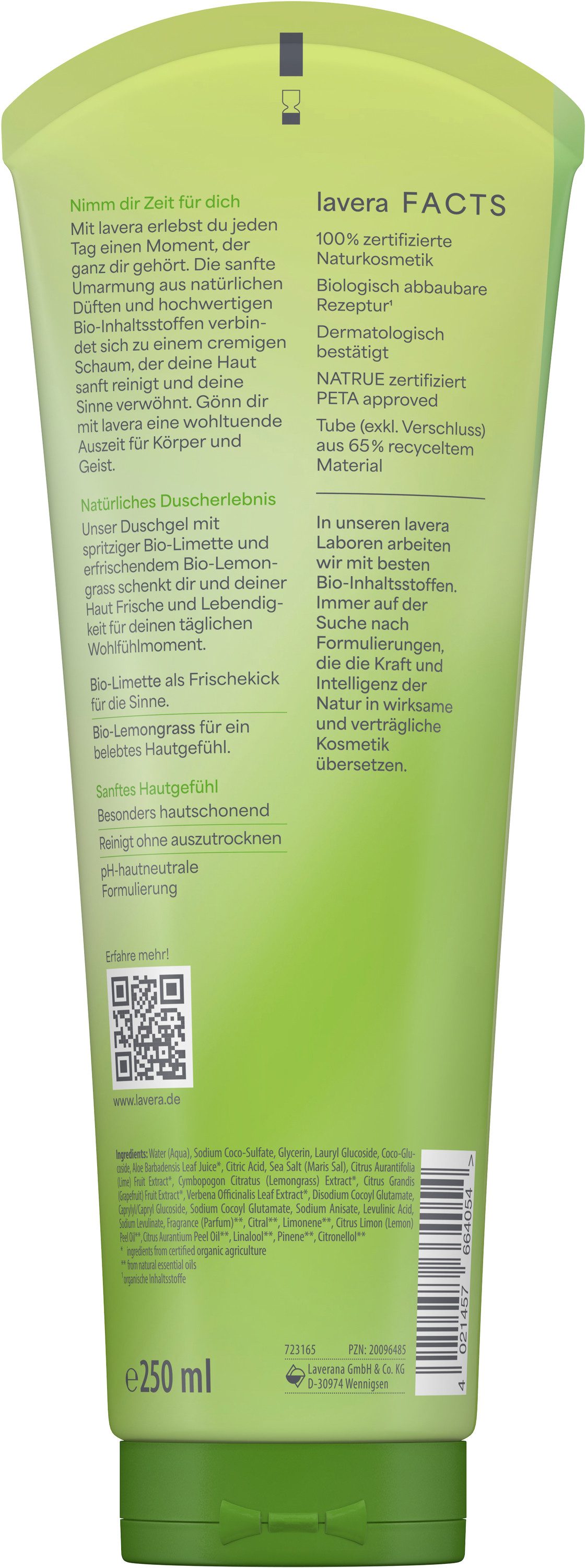 lavera Duschgel Duschgel Refresh Me
