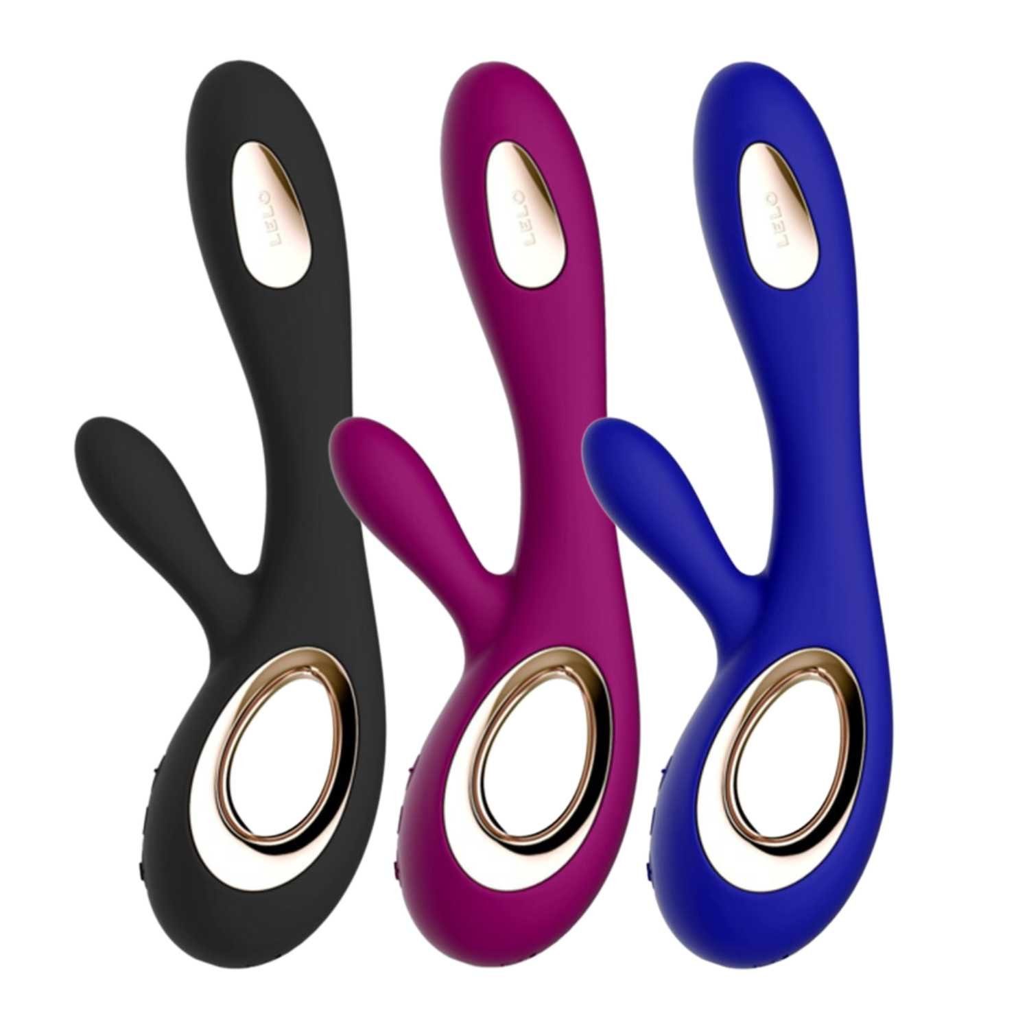 Lelo Lelo schwarz Vibrator Wave SORAYA