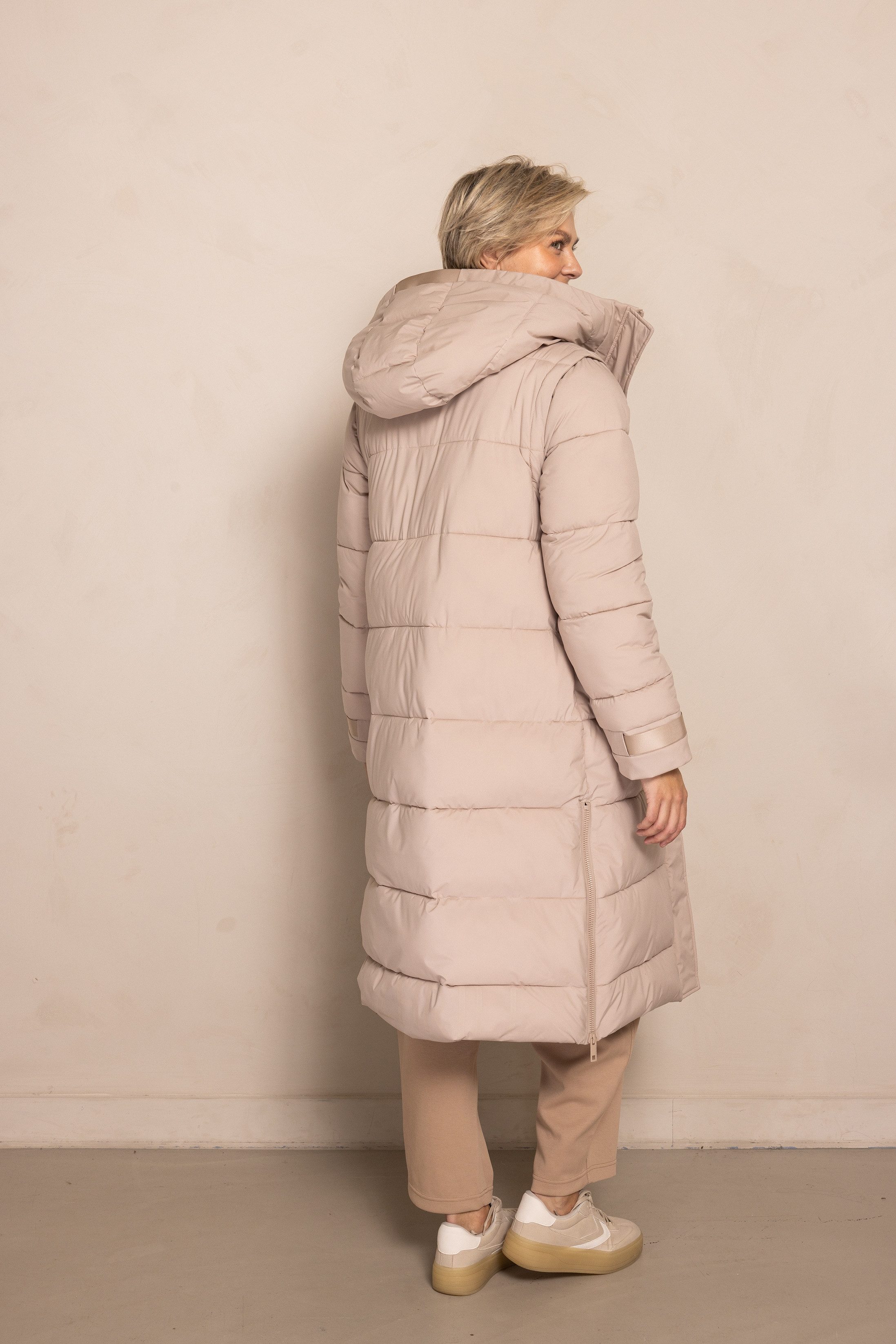 Zhrill Steppmantel 2 in 1 Mantel und Weste Kapuze abnehmbar günstig online kaufen