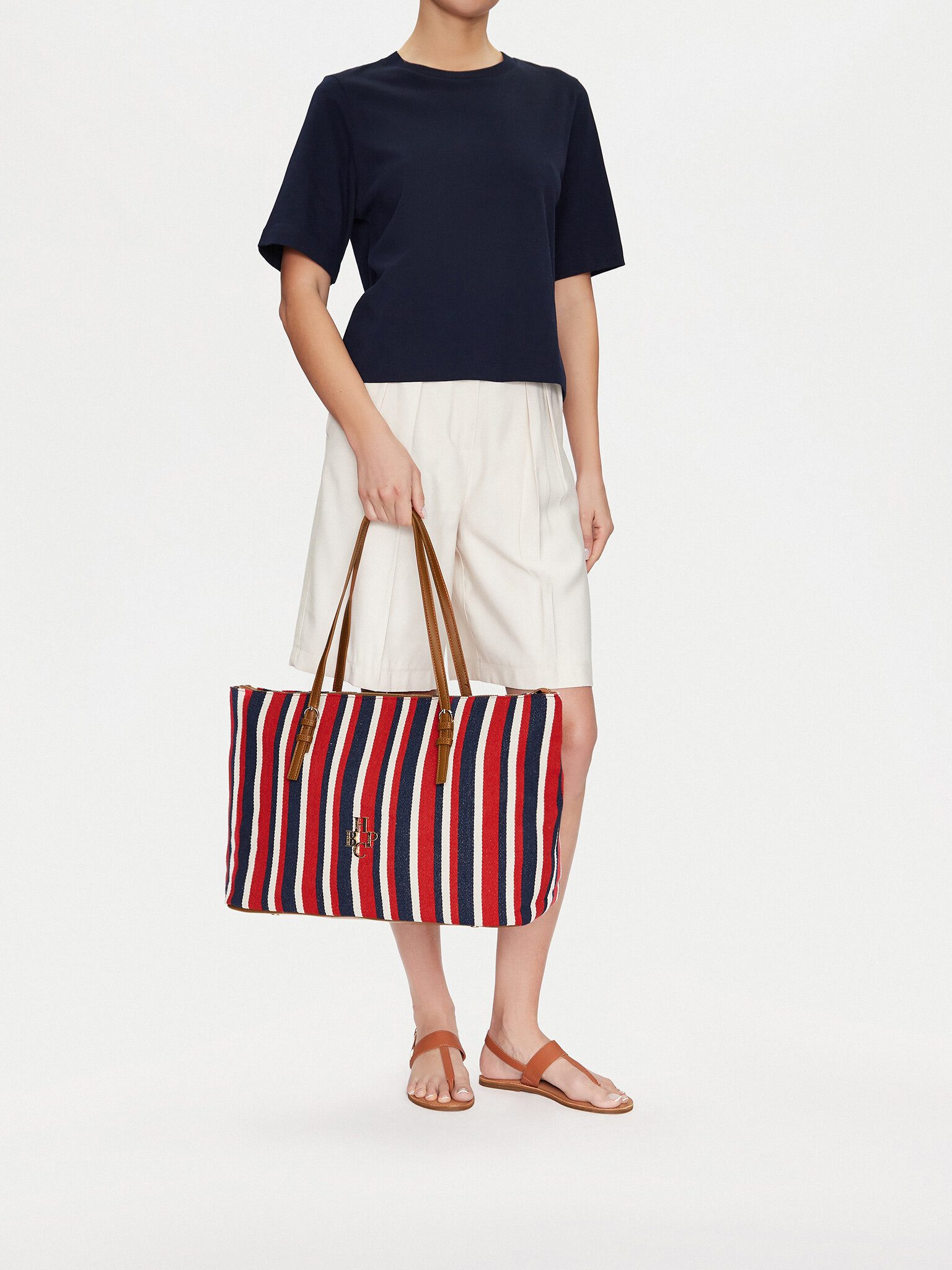 BEVERLY HILLS POLO CLUB Handtasche Beverly Hills Polo Club Damenhandtasche Bunte BHPC-C-014-07