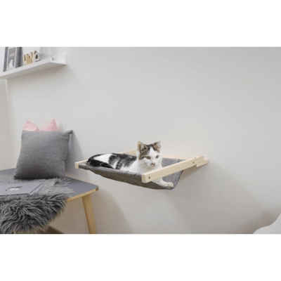 Kerbl Tierbett Wandhängematte für Katzen Tofana 45 x 40 cm Grau 81544