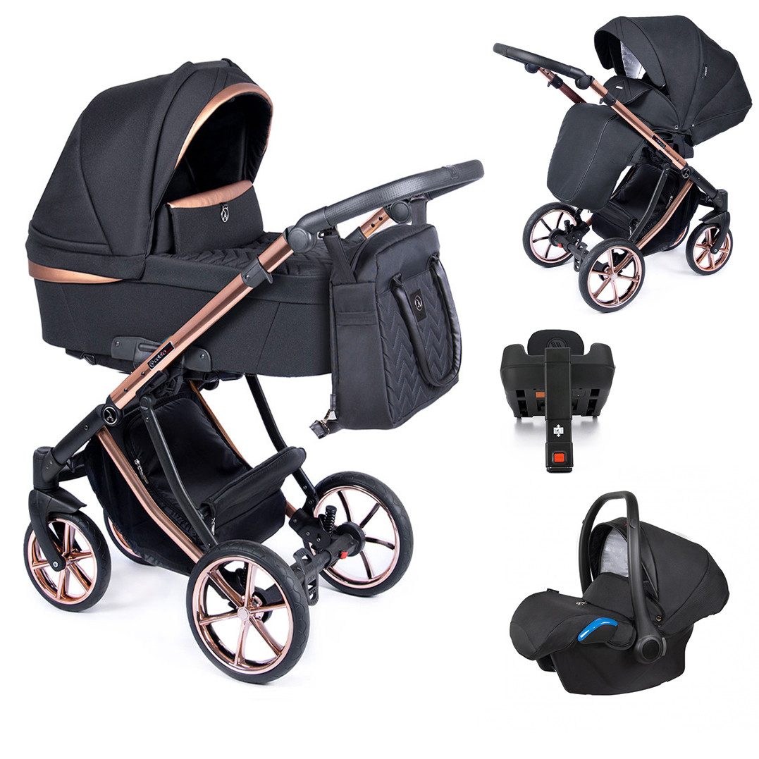 Schwarz = Gestell kupfer