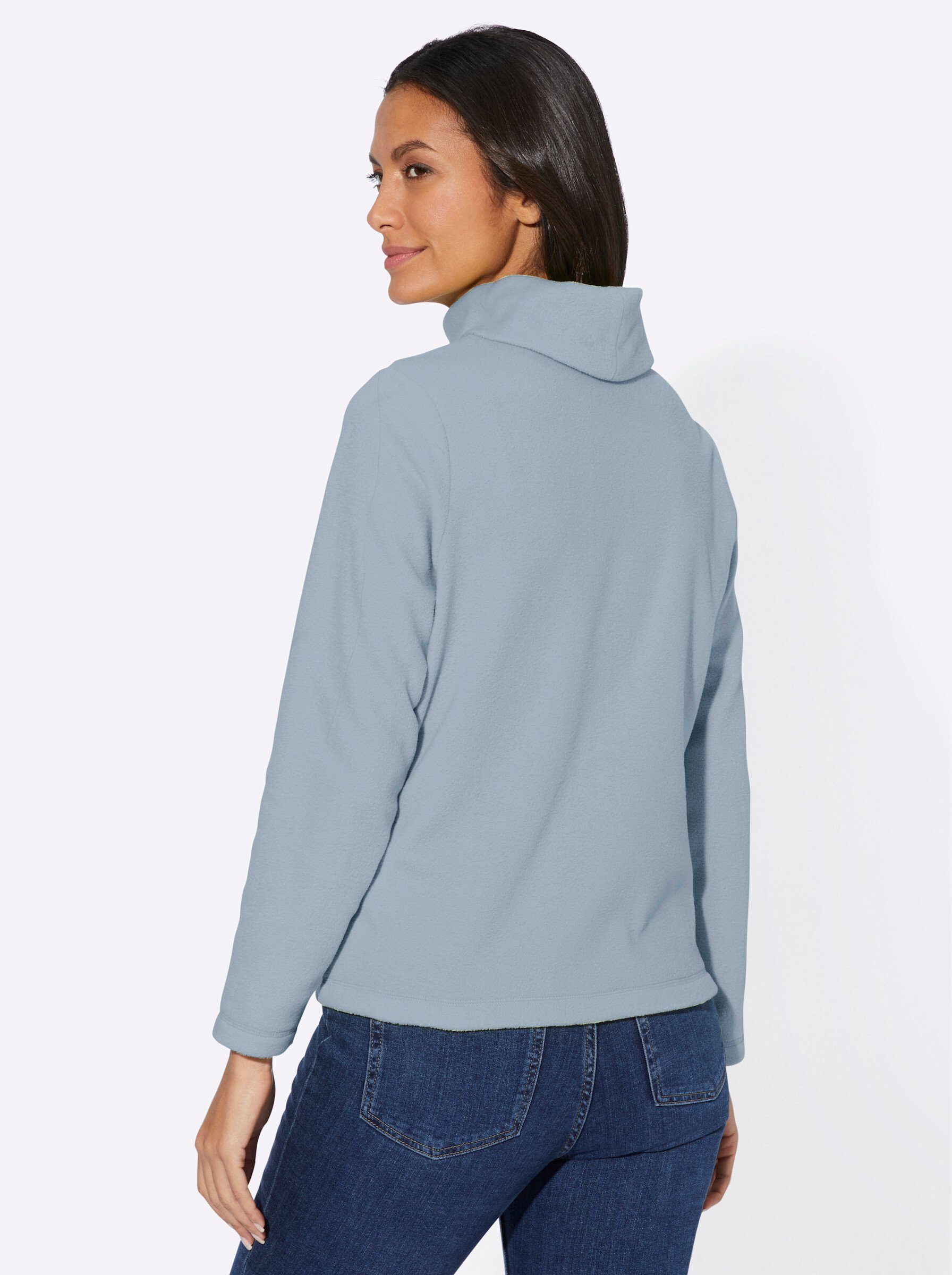 Witt Fleeceshirt Fleeceshirt Länge ca. 62 günstig online kaufen
