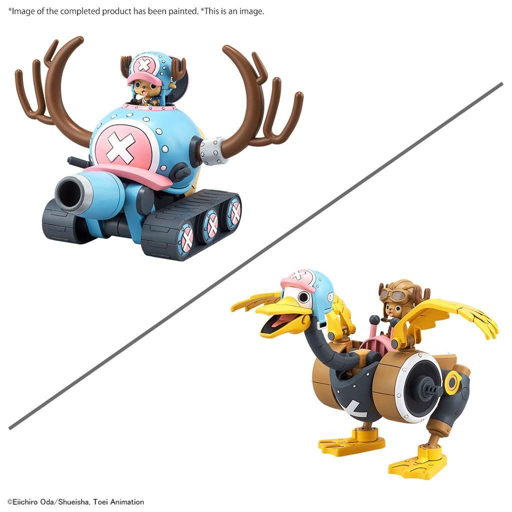 Bandai Modellbausatz One Piece - Chopper Robot 1&2 (Chopper Tank & Chopper Wing)