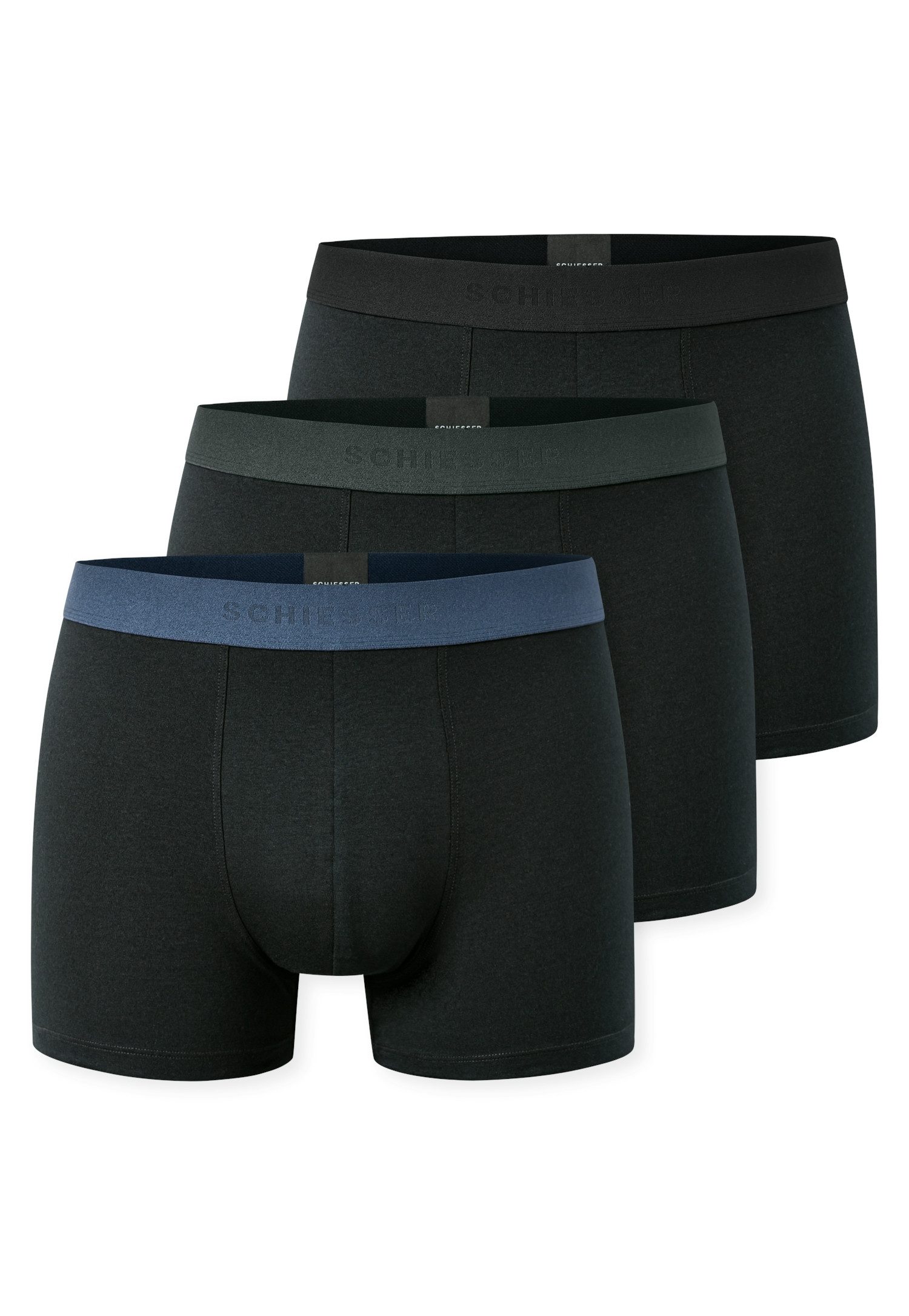Schiesser Boxershorts 95/5 Multipacks (3er Pack) günstig online kaufen
