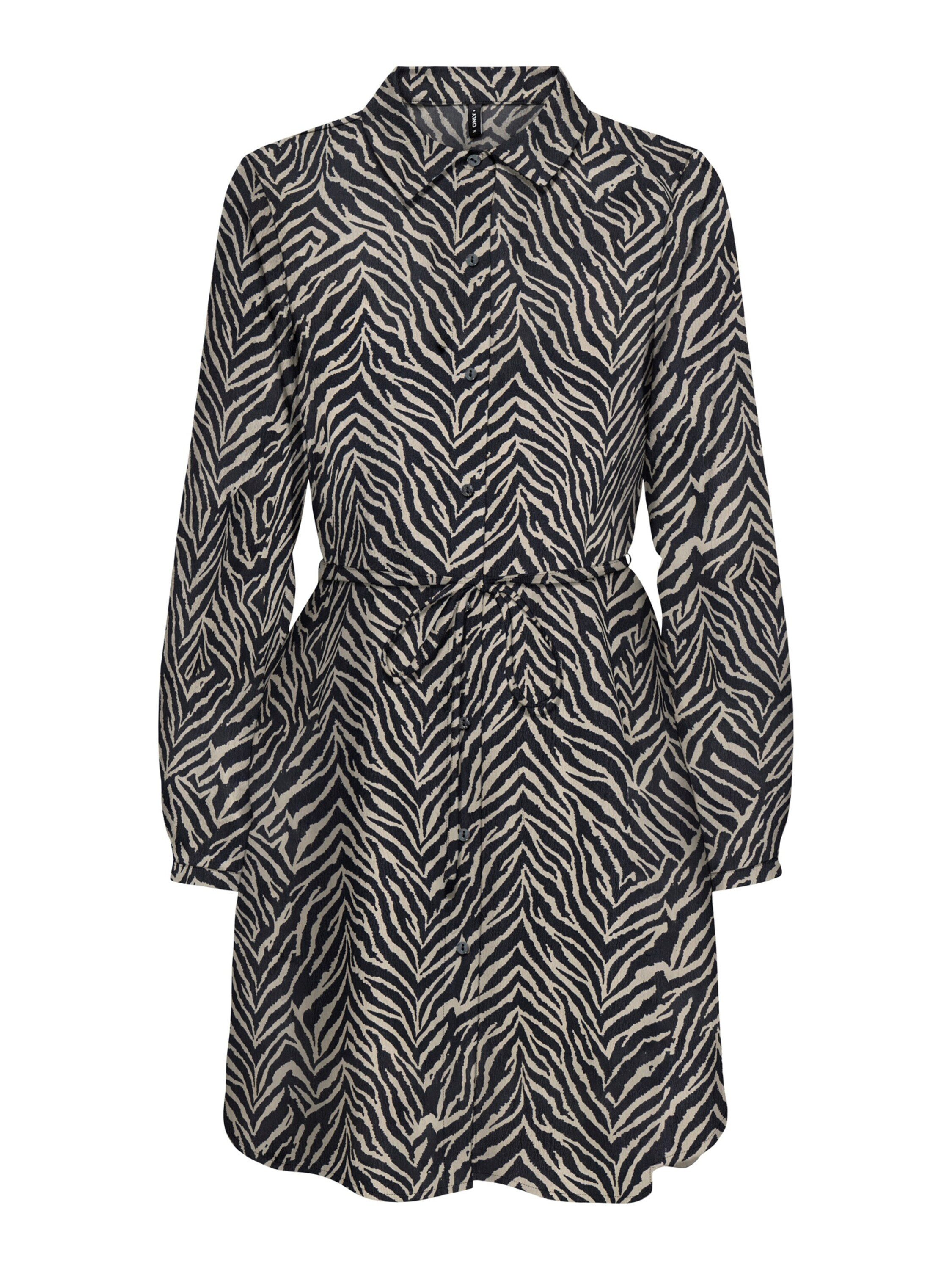 ONLY Blusenkleid ONLNOVA (1-tlg) Drapiert/gerafft