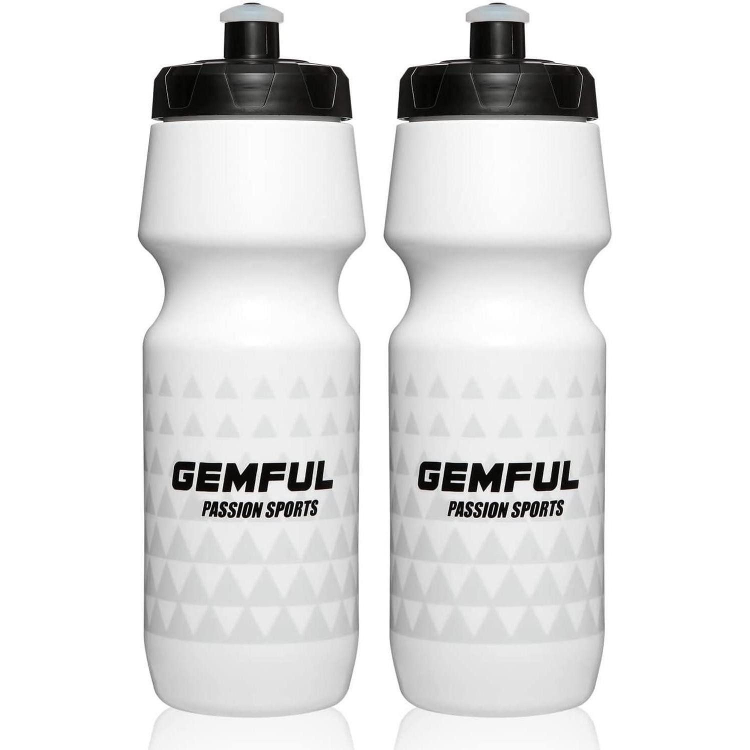 LuxusKollektion Trinkflasche Fahrrad Trinkflasche 750ml BPA Frei Auslaufsicher Gym Flasche