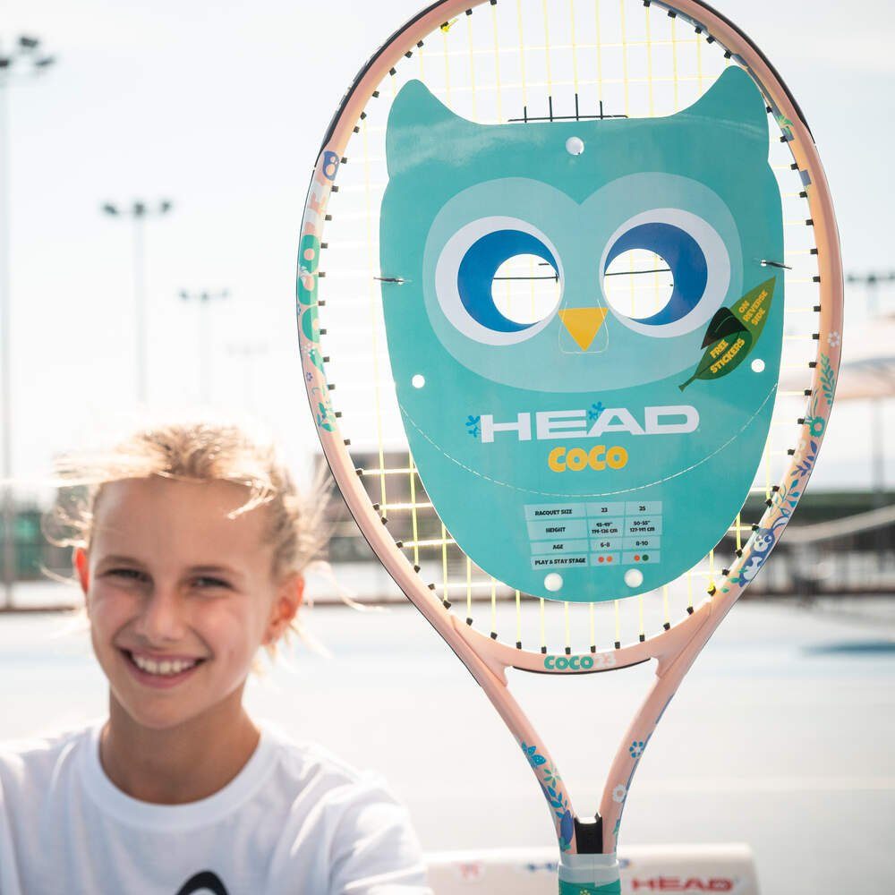 Head Tennisschläger Kinder-Tennisschläger HEAD Coco 21 Junior Tennisschläger  BESAITET +..., (1-tlg)