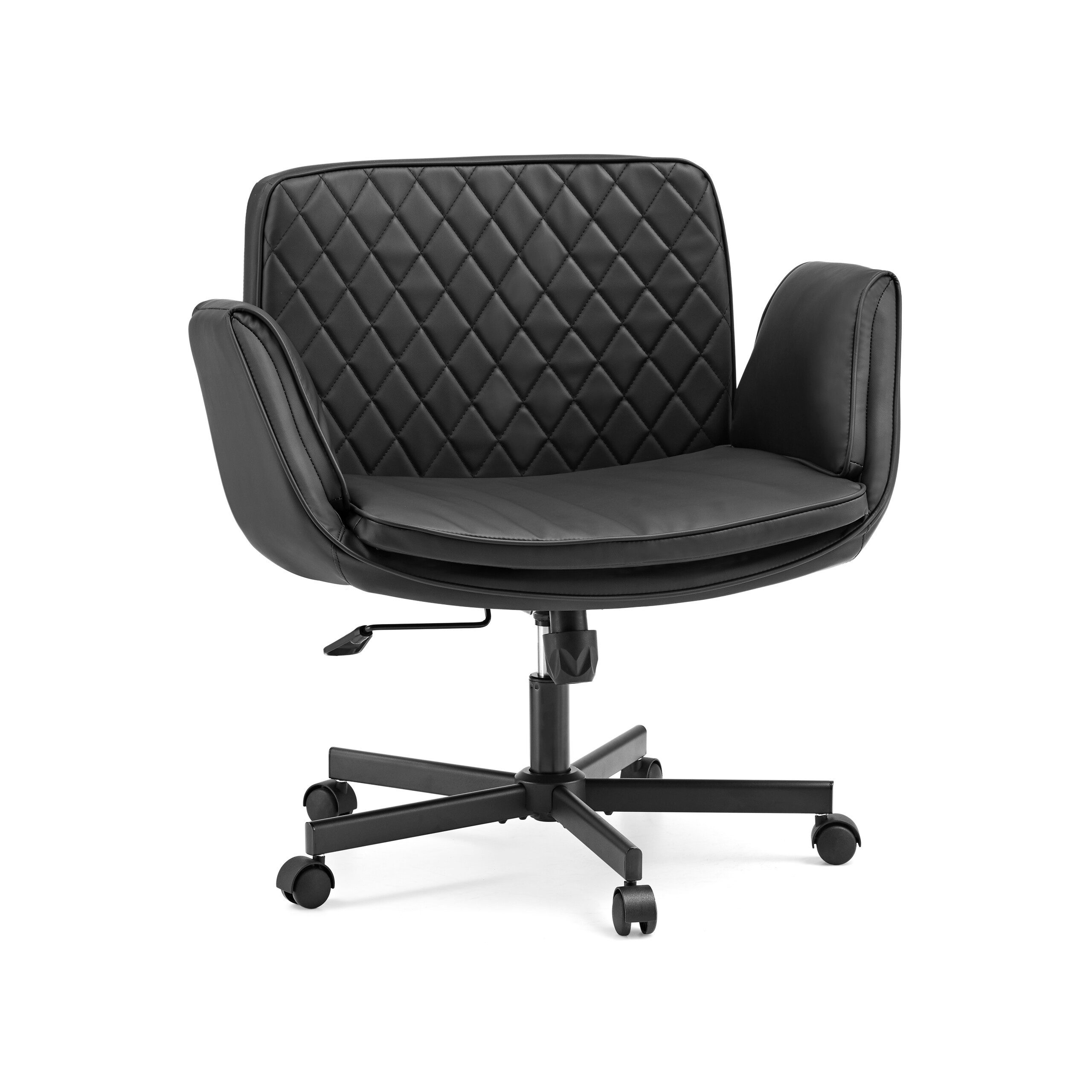 hjh LIVING Drehstuhl Home Office Bürostuhl Criss-Cross 10 Kunstleder (1 St), Schreibtischsessel, Drehbarer Schreibtischstuhl