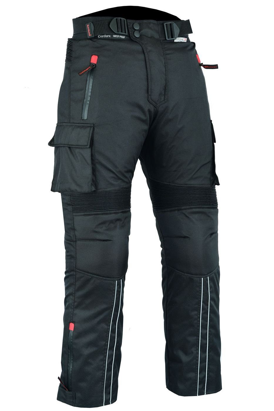 BULLDT GW322T Textilhose Motorradhose Schwarz Cordura Motorradhose