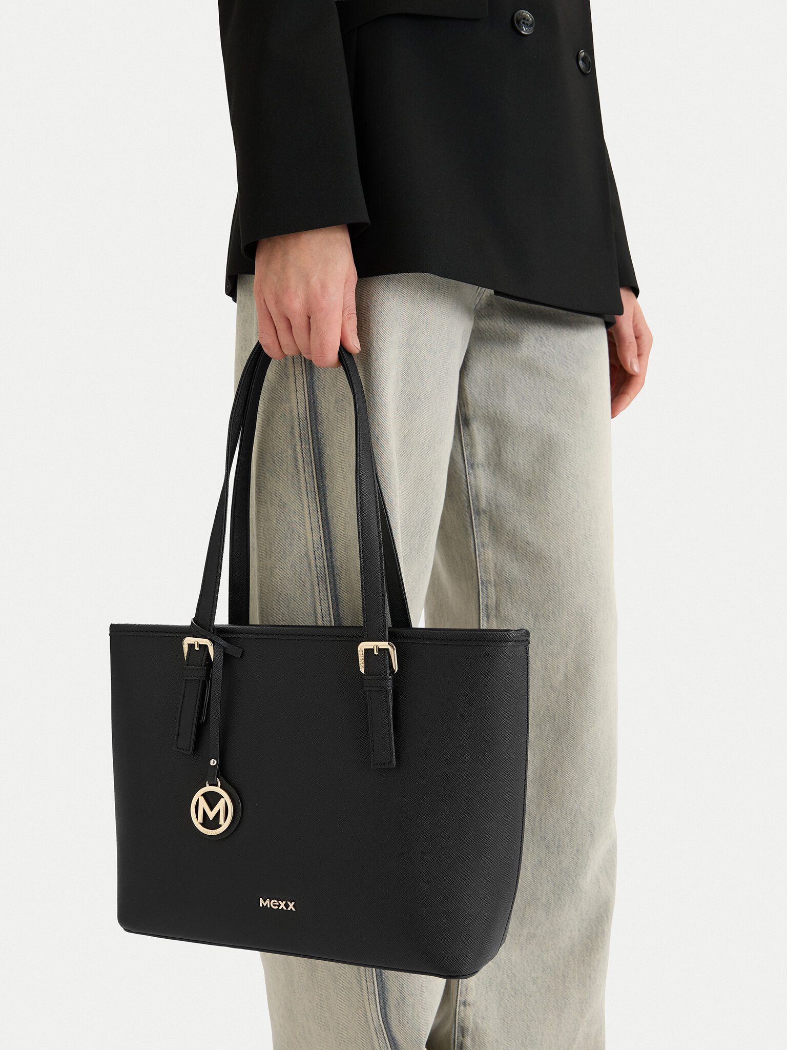 Mexx Handtasche Mexx Damenhandtasche Schwarz MEXX-CEO-MEXX-X-004-07 Schwarz