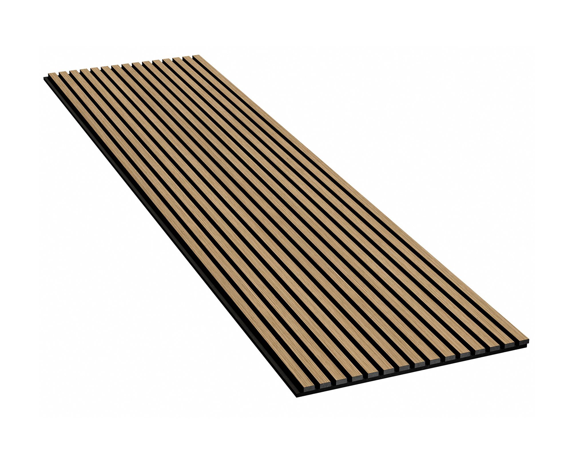 Sitheim-Europe Wandpaneel Woodcraft Akustik-Wandpaneel – Eiche – H280 x B60xT2,1, BxL: 60,00x280,00 cm, 1,62 qm, (1-tlg) Eiche Natur