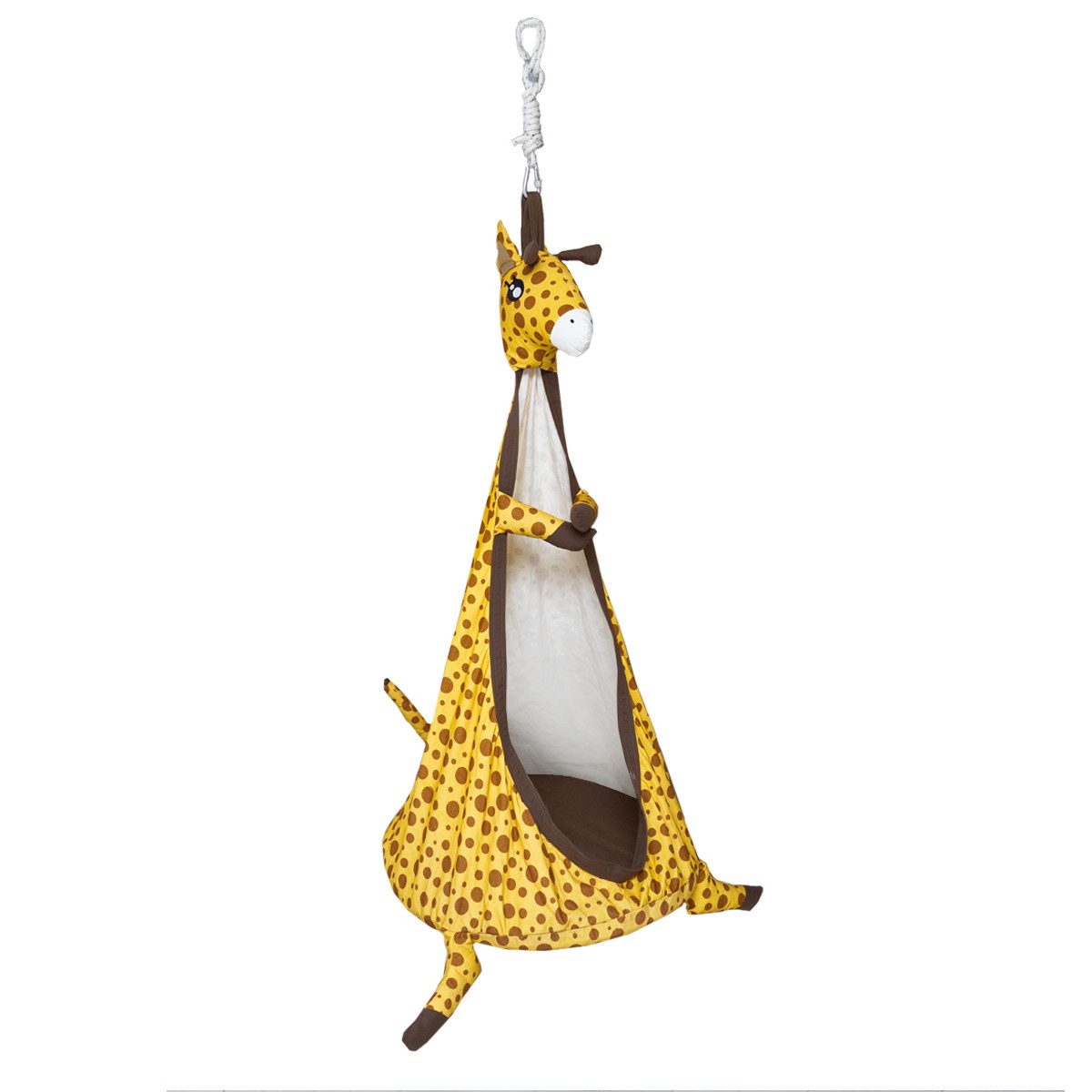 Jeflex Hängematte Jeflex Schaukel-Giraffe, aufblasbarer Sitzkissen