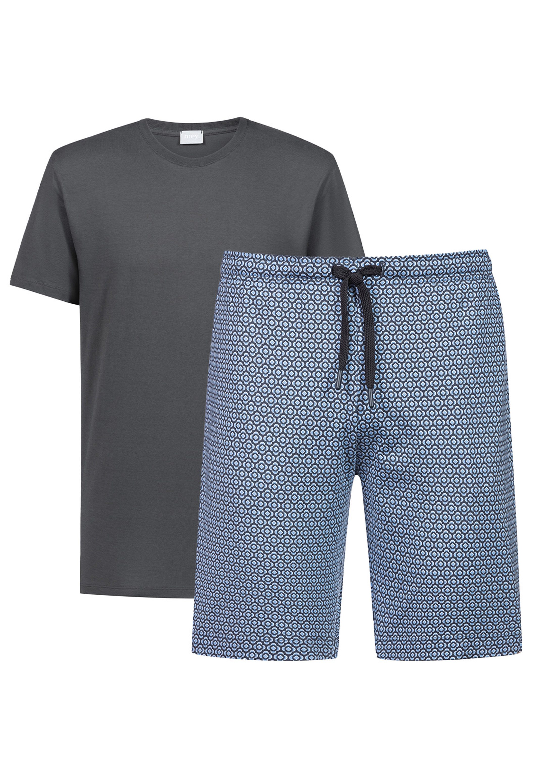 Mey Pyjama Round Geo (Set, 2 tlg) Schlafanzug - Baumwolle - Atmungsaktiv günstig online kaufen
