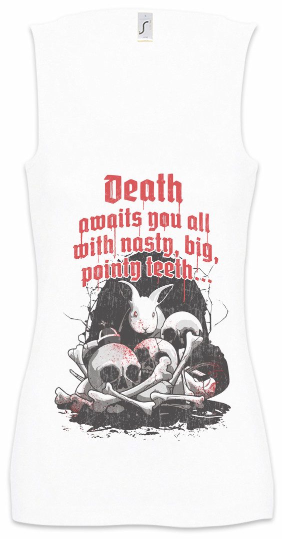 Tanktop Killer Rabbit I Ärmelloses Damen T-Shirt Monty Knights Python The Holy