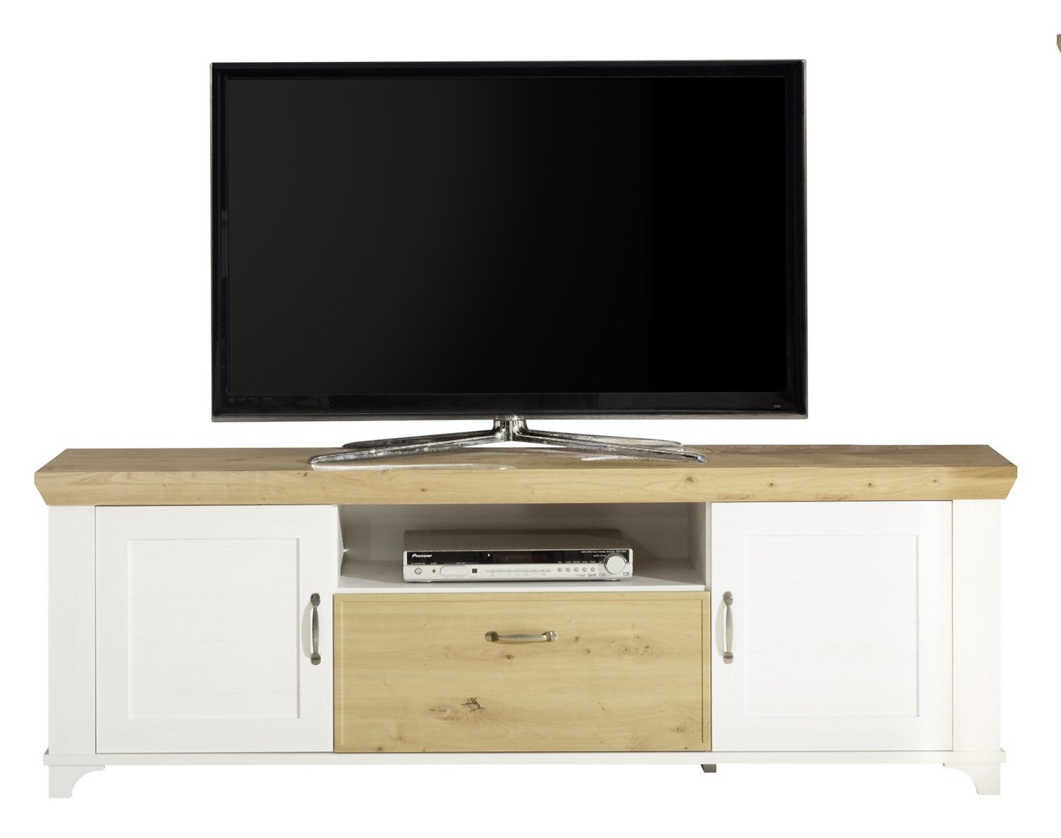 FURNARO Lowboard, in anderson pine / asteiche B/H/T: 177x59x44 cm