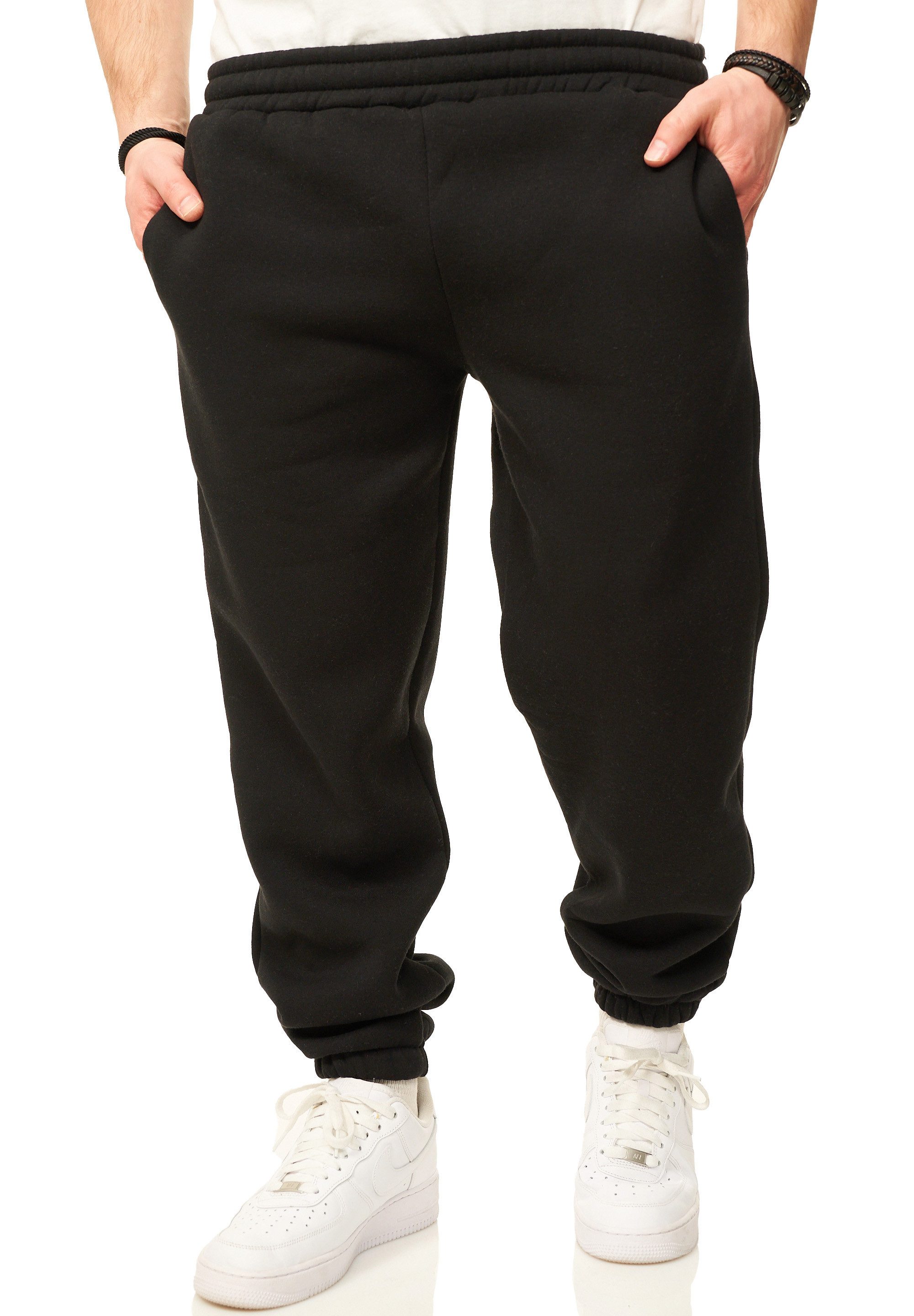 Jogginghose im Straight-Fit als Lange Trainingshose Sweatpants