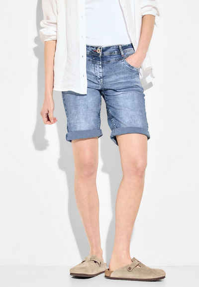 Cecil Shorts in hellblauer used-Waschung