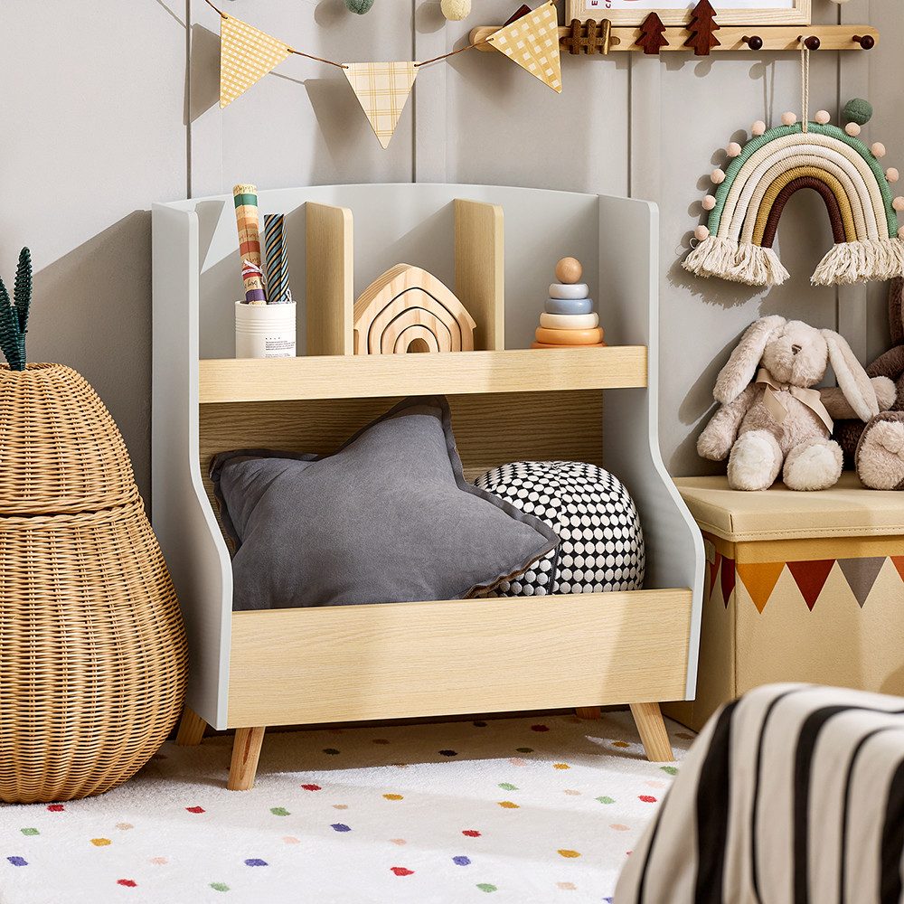 SoBuy Bücherregal KMB105, Kinderzimmer Regal Aufbewahrungsregal günstig online kaufen