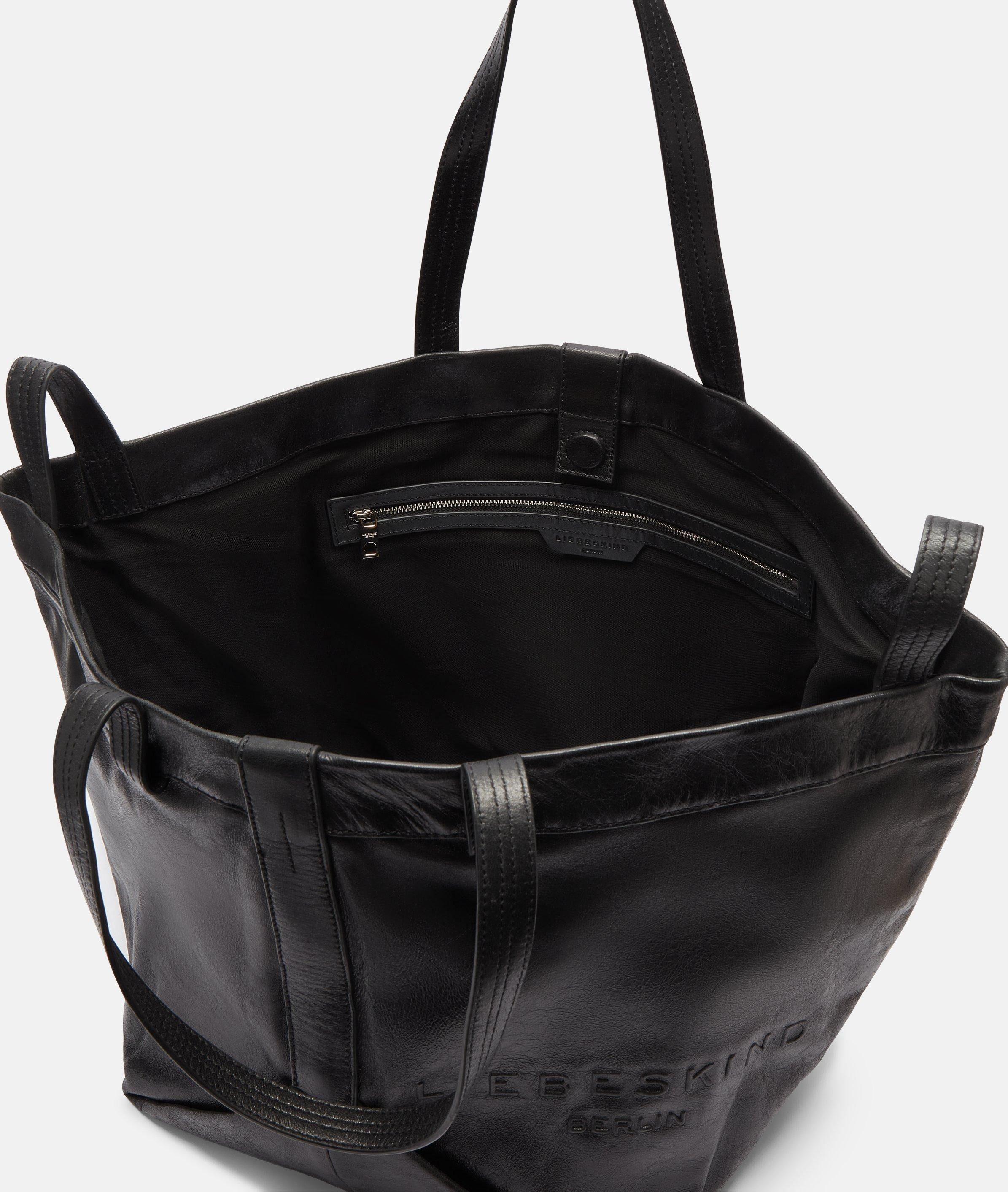 Liebeskind Berlin Shopper Shopper, Großer Shopper aus weichem Lammleder