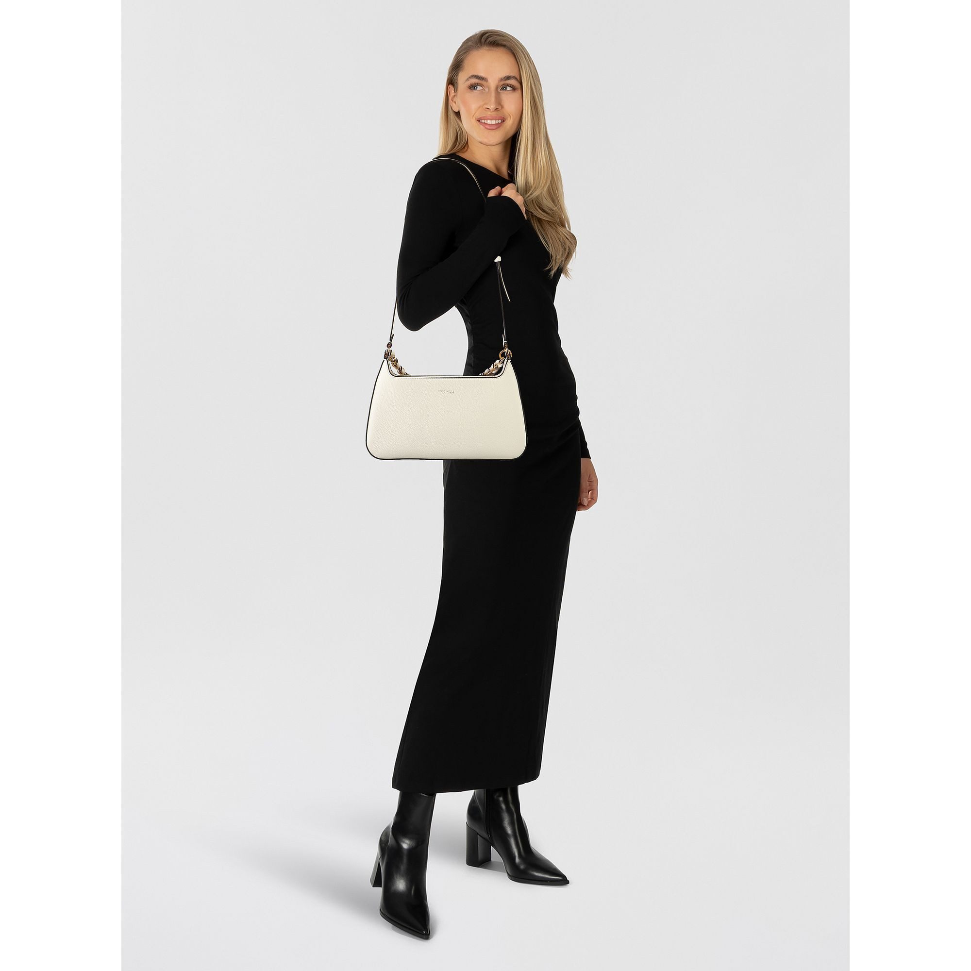 COCCINELLE Schultertasche Beat, Leder