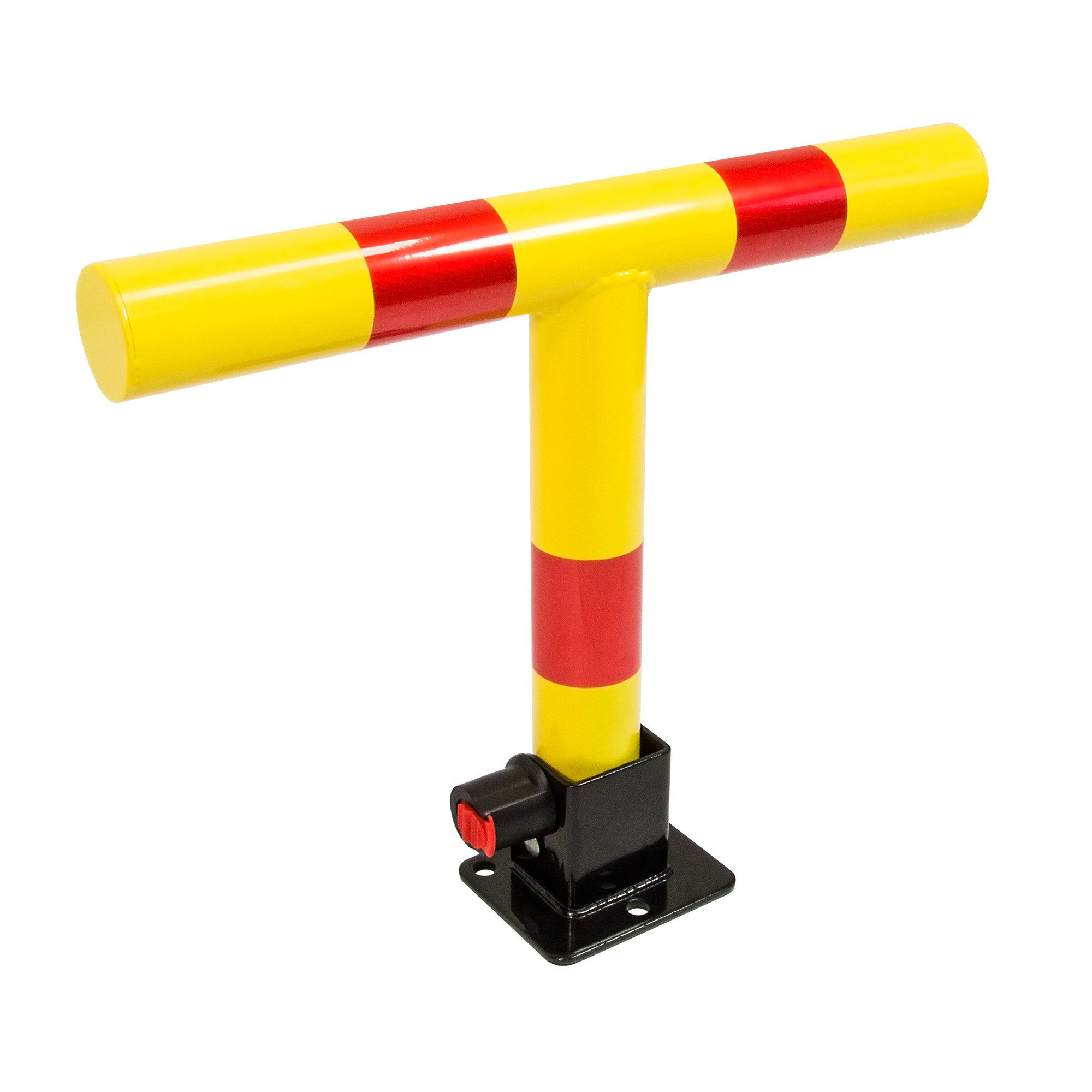 SCHMIDT security tools Absperrpfosten SCHMIDT security tools Parkbarriere klappbar Parkplatzsperre Schloss