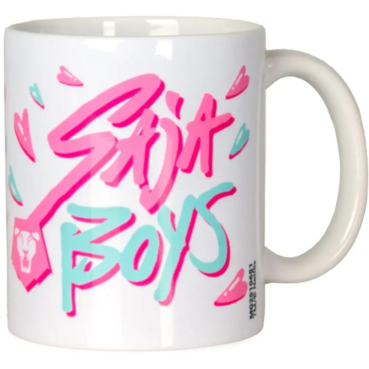 KPop Demon Hunters Tasse Saja Boys Keramiktasse 325 ml mit Motiv für Kaffee Tee und Kakao, Keramik