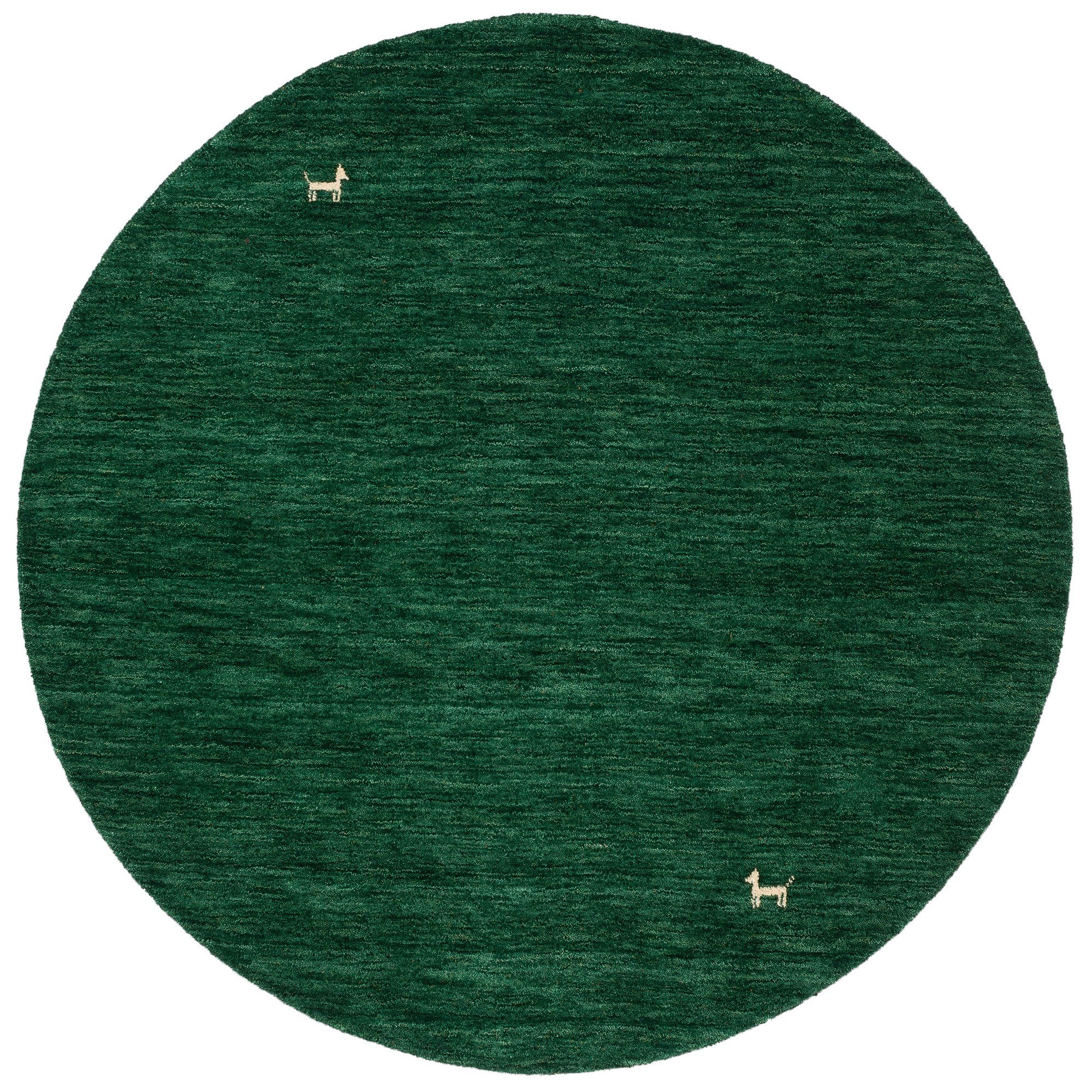 Pergamon Wollteppich Natur Teppich Indo Nepal Gabbeh Shiva Rund, Rund, Höhe günstig online kaufen