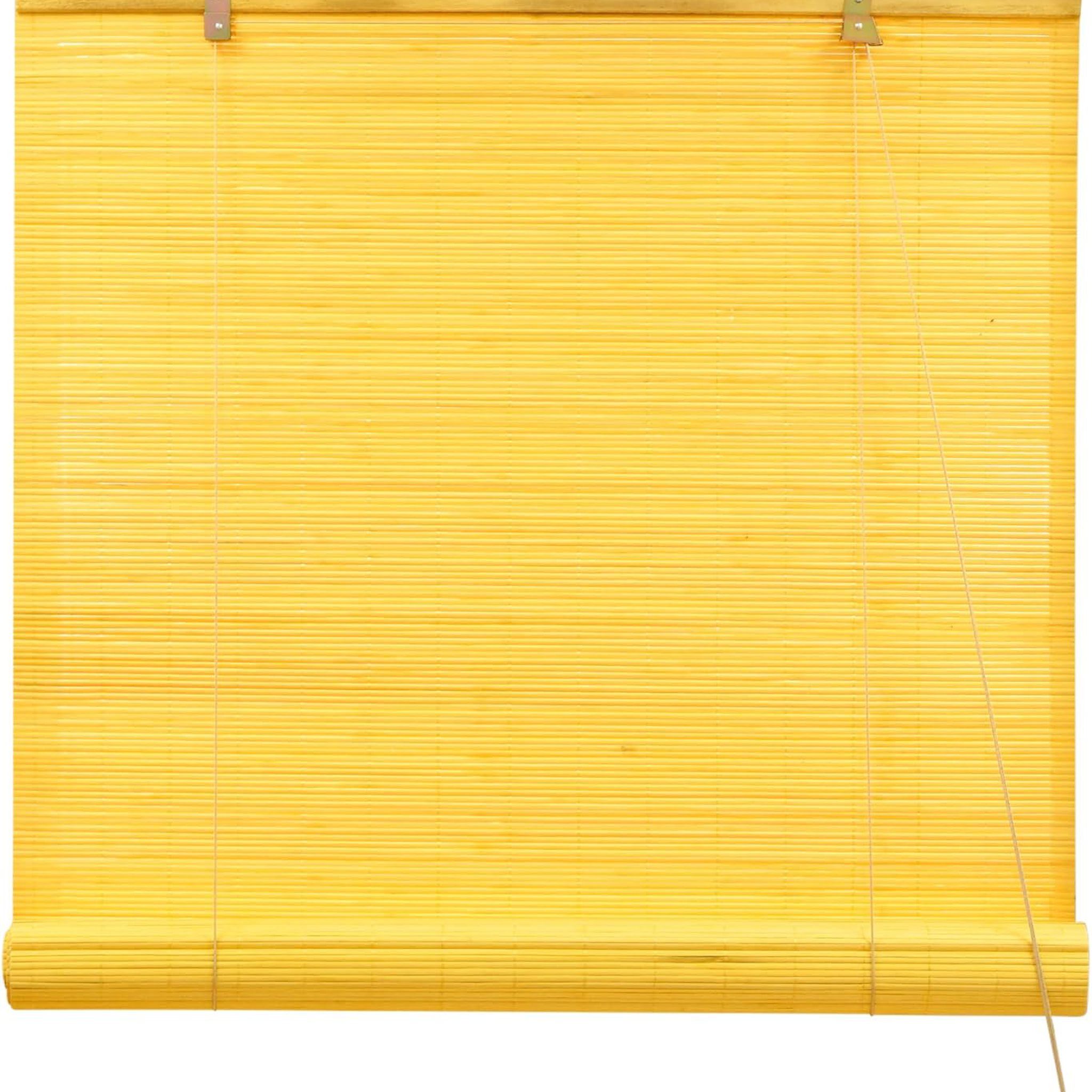 Rollo Bambusrollo Klemmfix, 60 x 160 cm, bambus, Victoria M., verdunkelnd, ohne Bohren, freihängend, Klemmfix, Klemmfix, Bambus